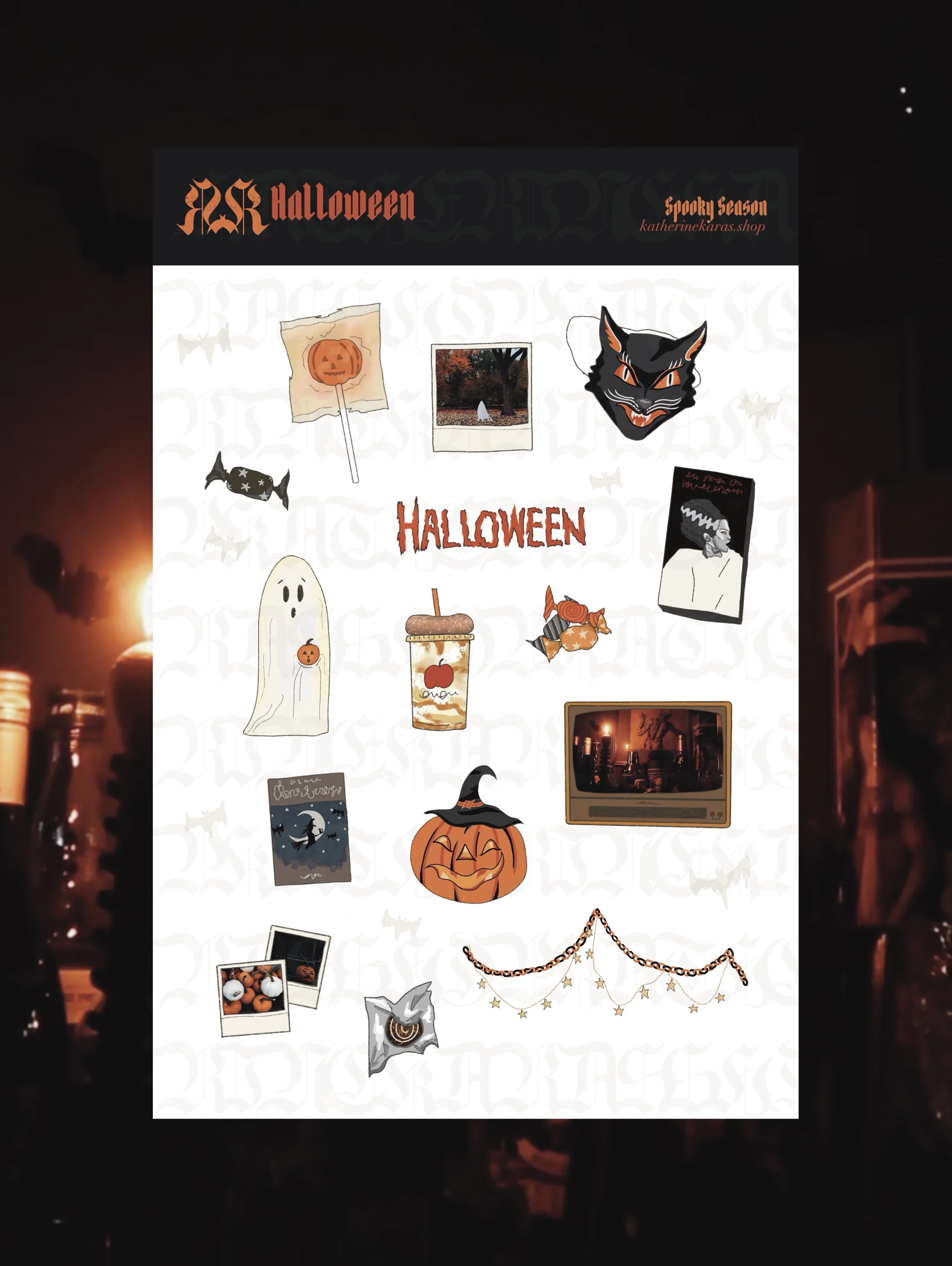 halloween ➤ spooky season ✸ digital download