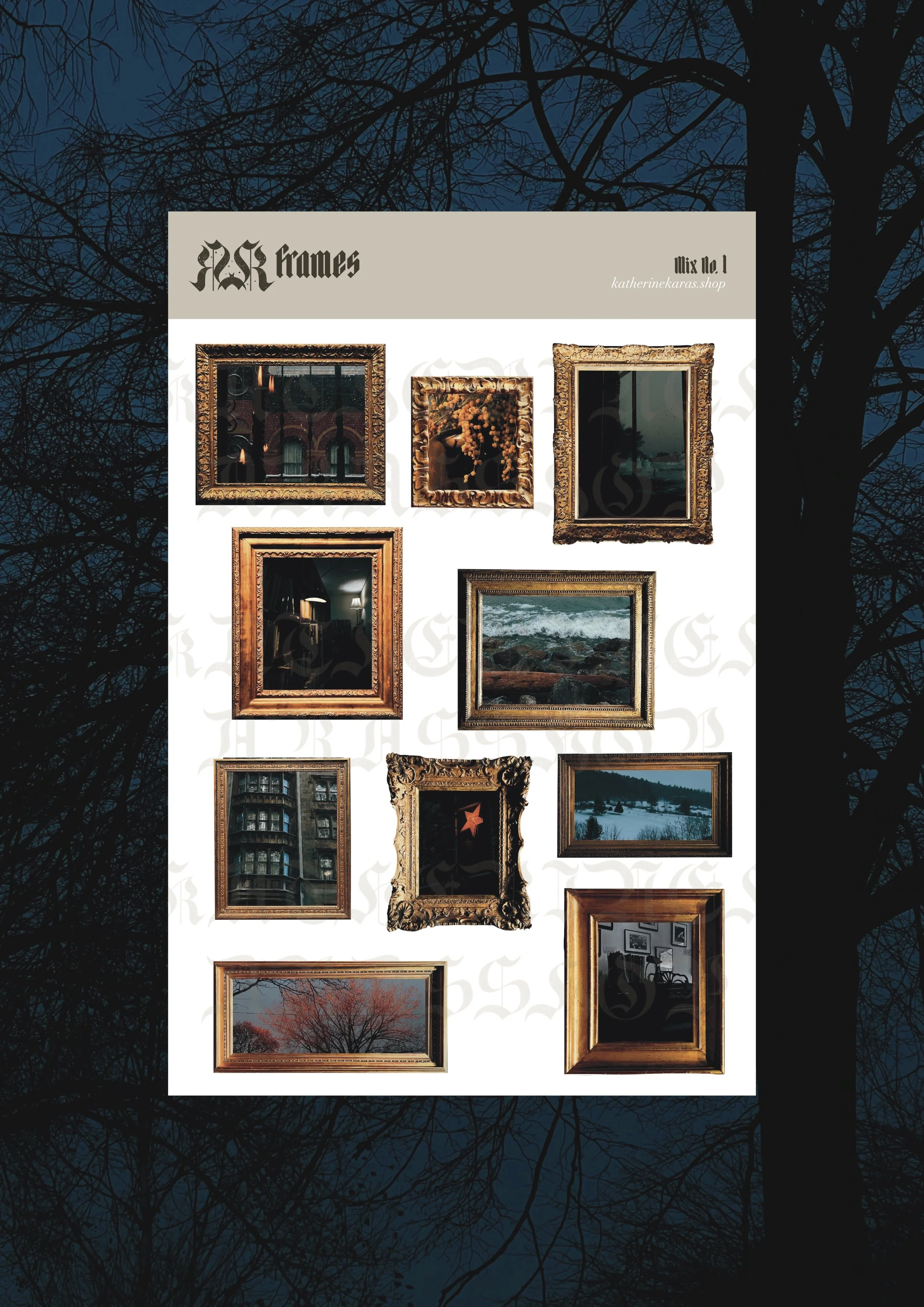 frames mix no.1 ✸ digital download