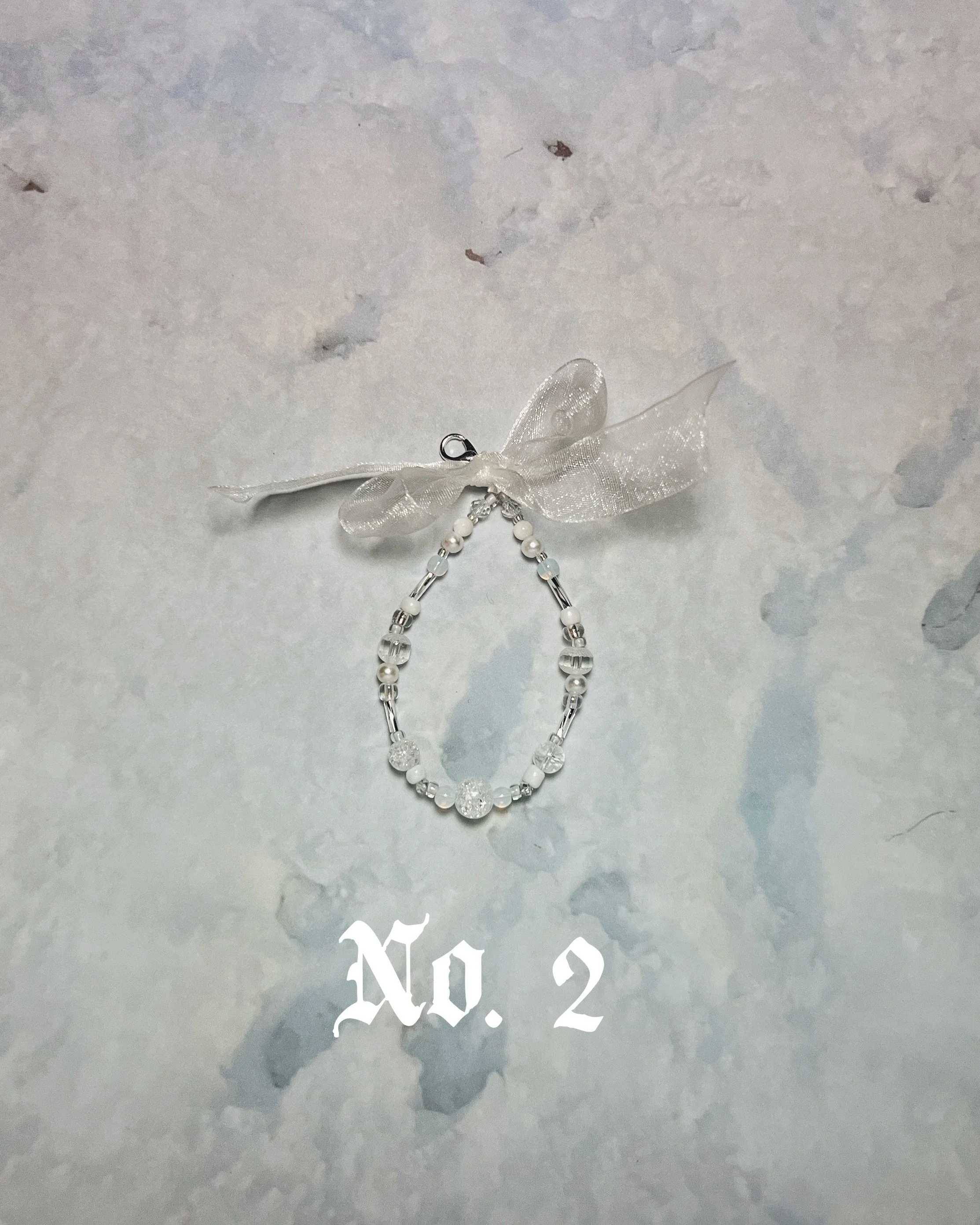 snow & ice ✸ bag charm