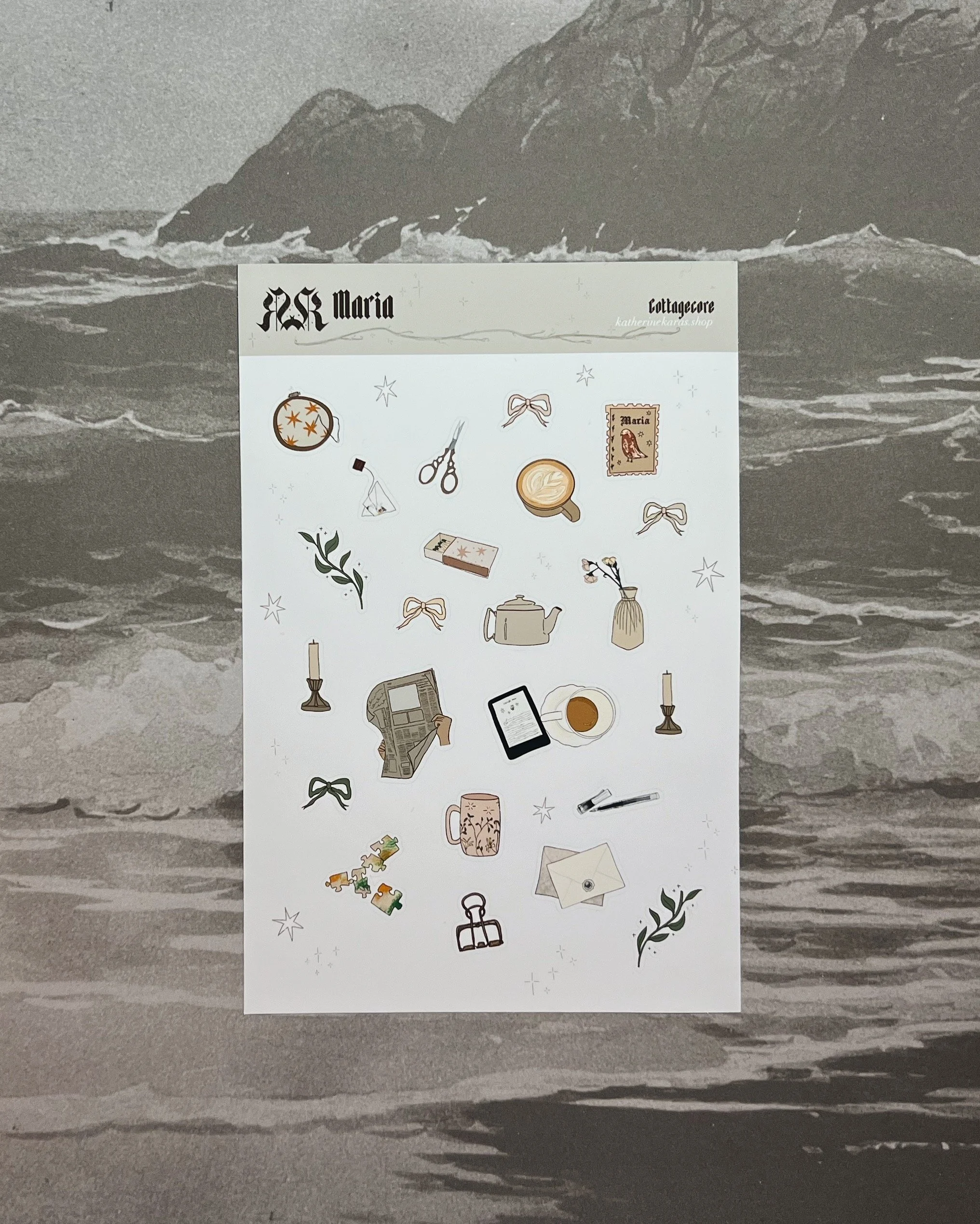 maria ✸ sticker sheet