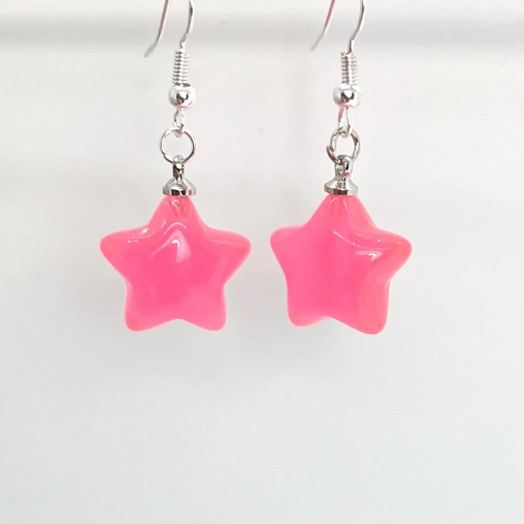 Star Earrings Big