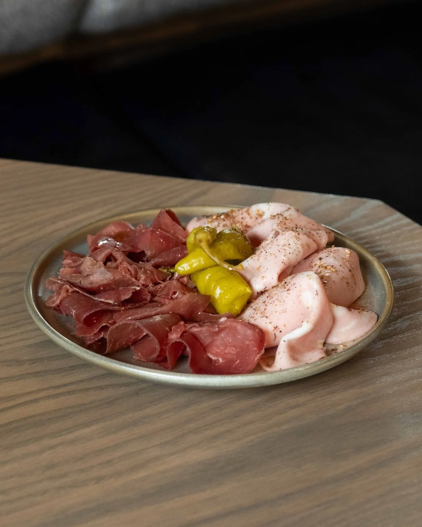 New dish alerttt

Mortadella
Bresaola
Pepperoncino