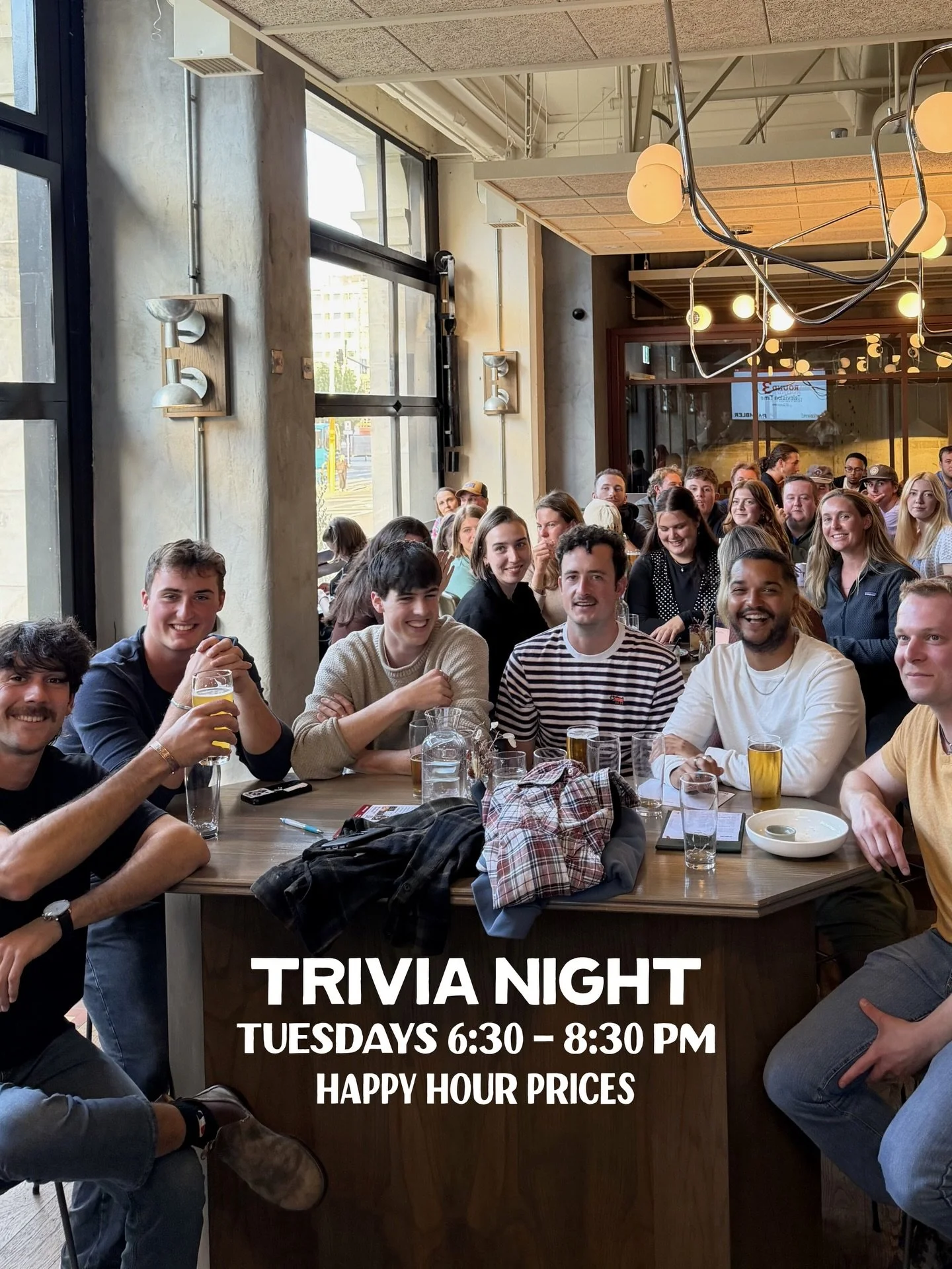 Tuesday Trivia Nights at Rambler are in full swing 🧠🍻 Grab your team and join us on Tuesdays from 6:30-8:30pm. Happy hour prices, good competition, great questions and cool prizes up for grabs!

Book via the link in bio to secure your table