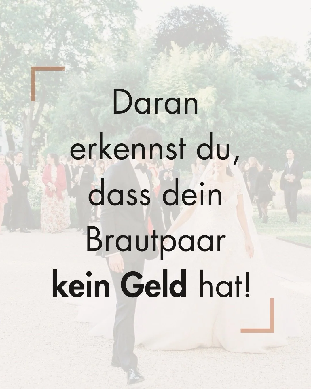 🙅🏻&zwj;♀️Schluss mit Unterbezahlung!!!

😍Ziehe endlich wertsch&auml;tzende Brautpaare an, die deine Arbeit reich entlohnen! 

💬  Kommentiere LUXUS, wenn dich diese Ausreden so richtig Nerven! Du bekommst eine kostenlose Roadmap von uns! 

#weddin
