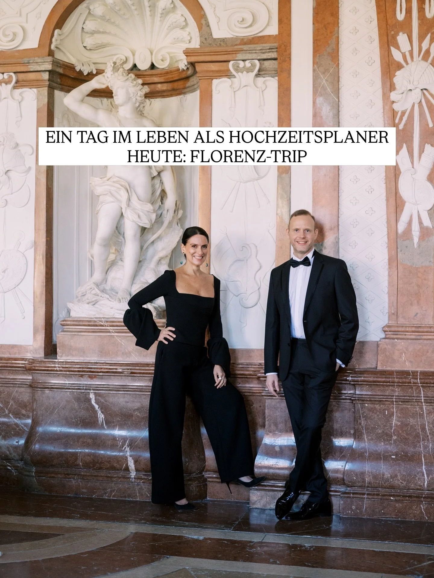 Ein Tag in unserer Welt als Luxus Destination Wedding Planner: 

Ab nach Florenz!

Eine wundersch&ouml;ne Stadt, selbst bei Regen 🇮🇹❤️&zwj;🔥

Und das ist unser erster Networking-Tag in Florenz mit @italyforweddings

Wir channeln die Renaissance in