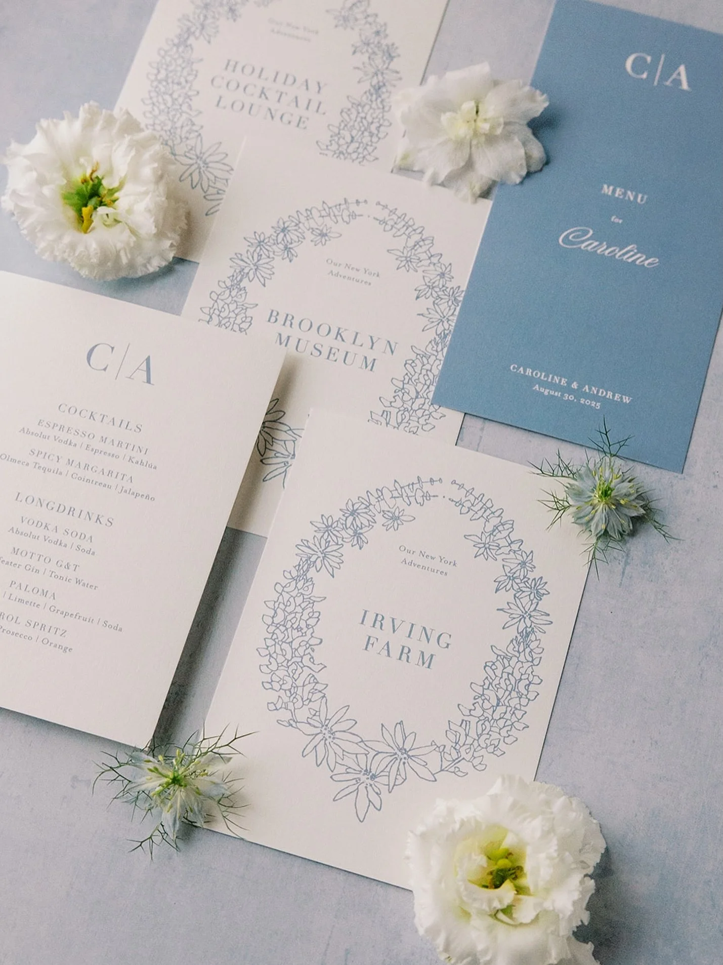 Beautiful stationery by @carissimo for our beloved Caroline &amp; Andrew 💙

Photo: @sotiris_tsakanikas 

#destinationweddingplanner #weddingvienna #destinationweddingaustria
#bestweddingplanner #weddingstationary
