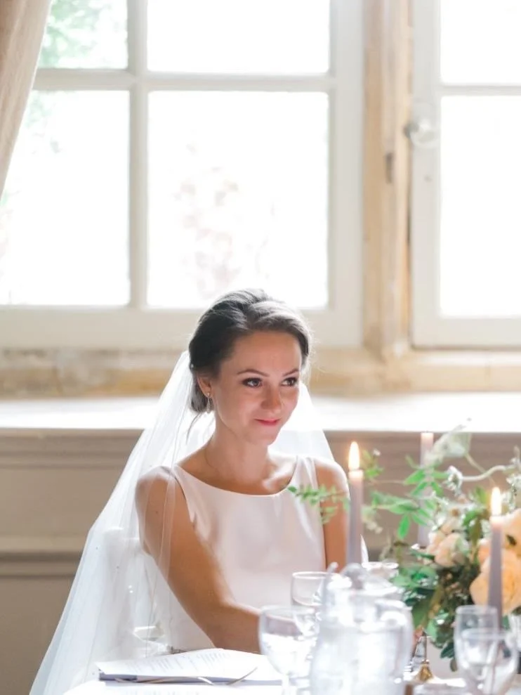 These moments during your wedding dinner, when your family and best friends tell you how much they love you, are everything 🤍

Photo: @peterandveronika 
Bridal gown: @elfenkleid_atelier

#destinationweddingplanner #gettingmarried #destinationweddi