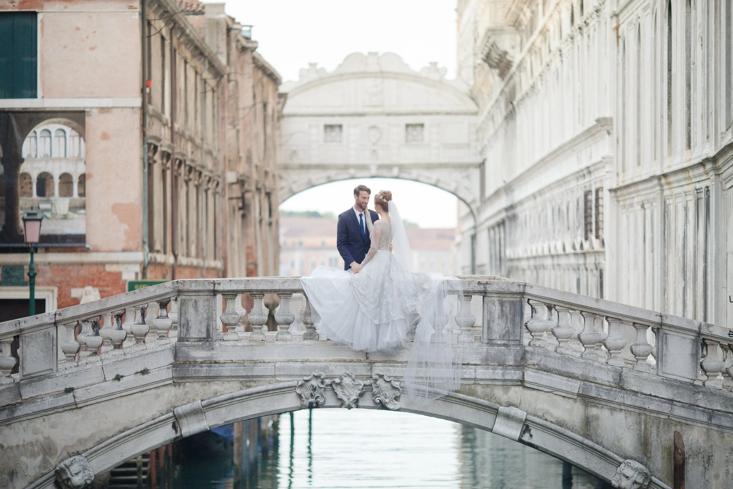 Getting married in Venice is one of a kind!🤍

Bridal gown: @solainepiccoli 
Bridal headpiece: @nielyhoetsch_headpieces 
Photo: @atelieraberg 

#destinationweddingplanner #gettingmarried #destinationweddingitaly 
#bestweddingplanner #italywedding