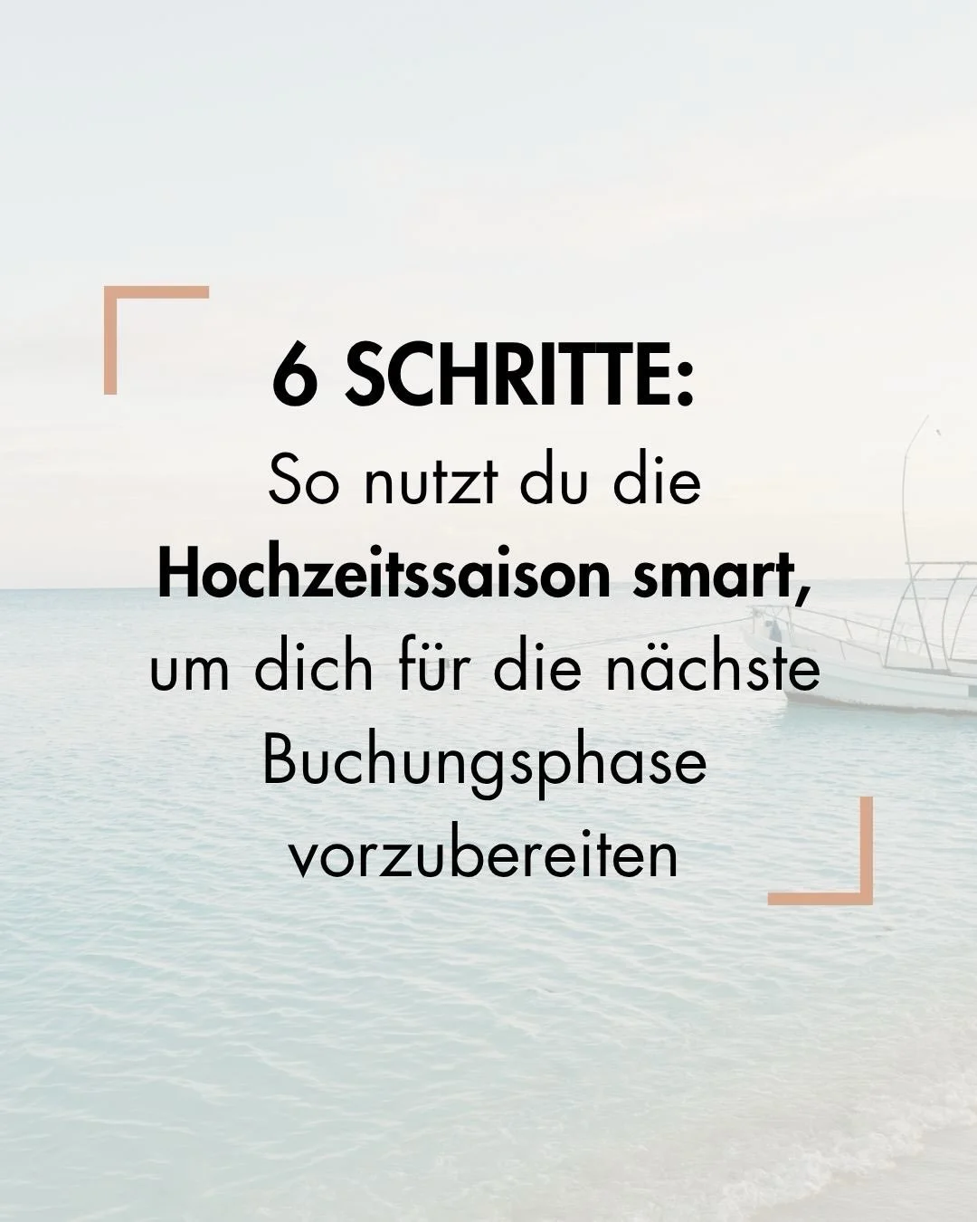 Um mehr Brautpaar-Buchungen reinzubekommen solltest du aus jeder Hochzeit gutes Material f&uuml;r dein Marketing sch&ouml;pfen und es gekonnt einsetzen!!! 

Damit machst du deine Hochzeitsdienstleistung greifbar und einzigartig!

🤔Und ohne dem, we