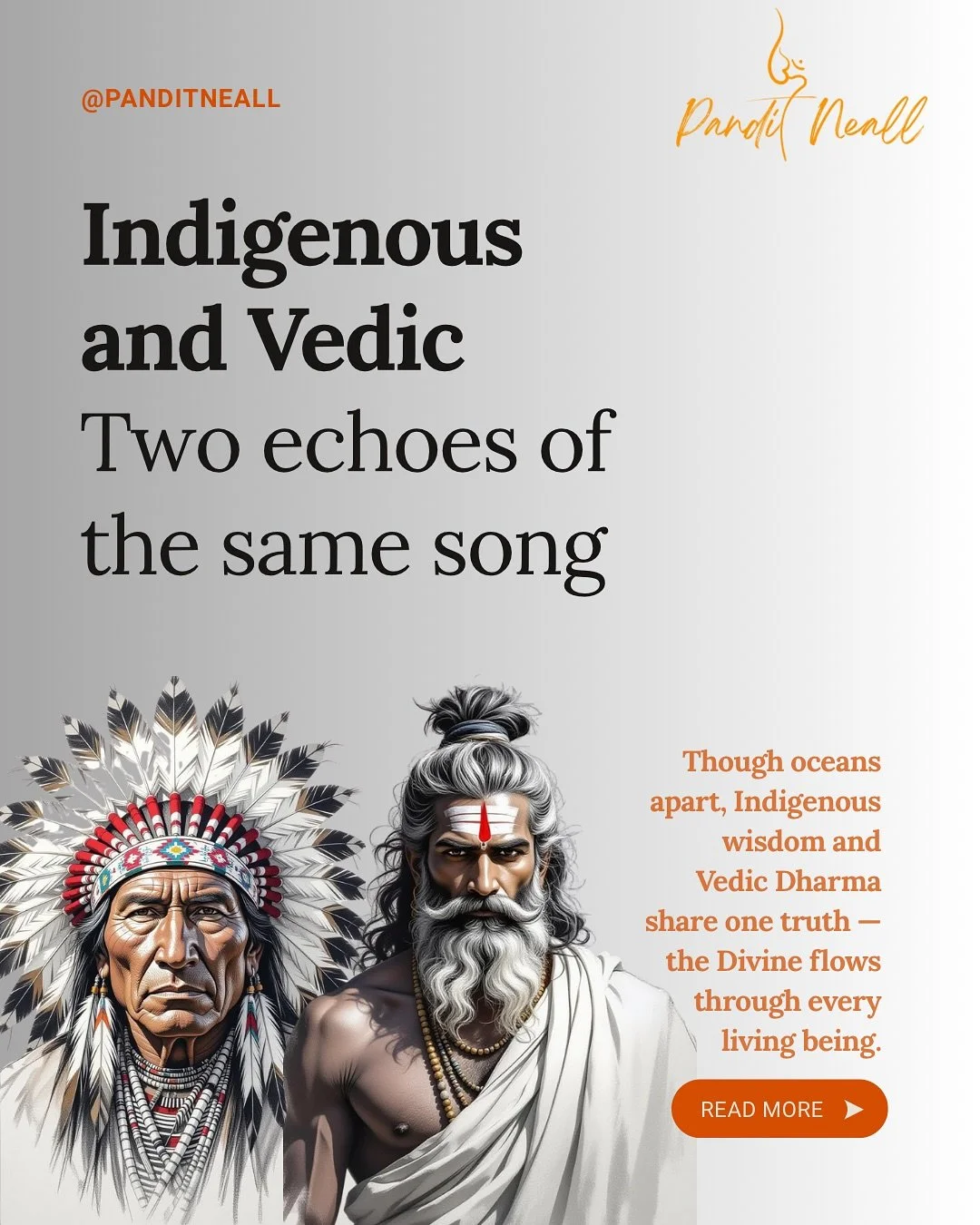 🌿 Indigenous Peoples&rsquo; Day 🌎

Today, I honor the first guardians of the Earth &mdash; those who lived in rhythm with the land, spoke to the rivers, and remembered what so much of the world forgot: that the Earth is sacred.

Vedic Dharma teache