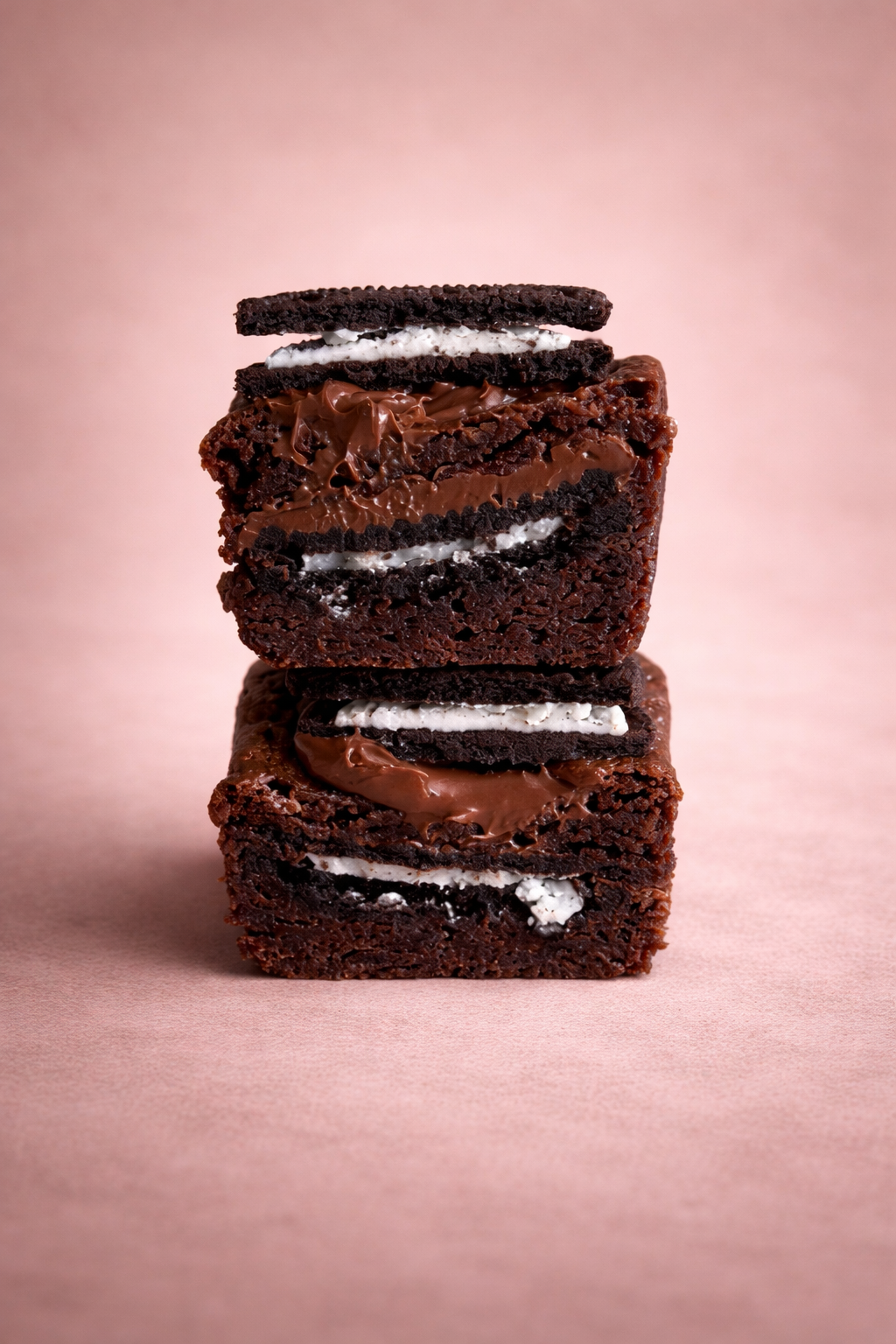 Oreo and Nutella Brownie