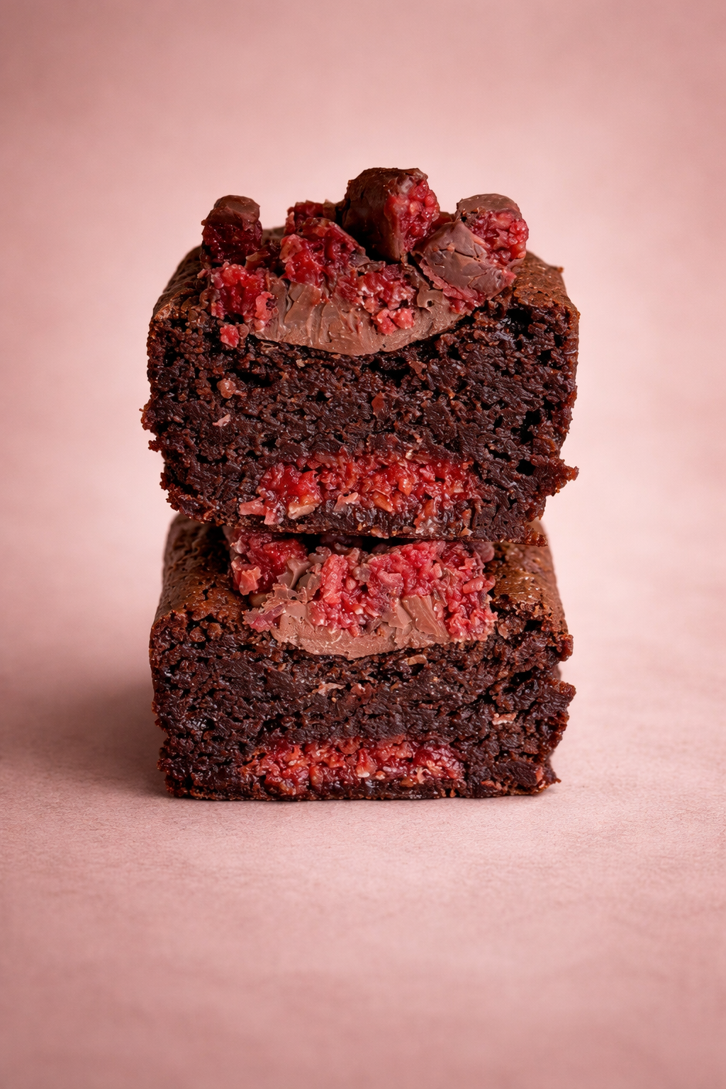 Cherry Ripe Brownie