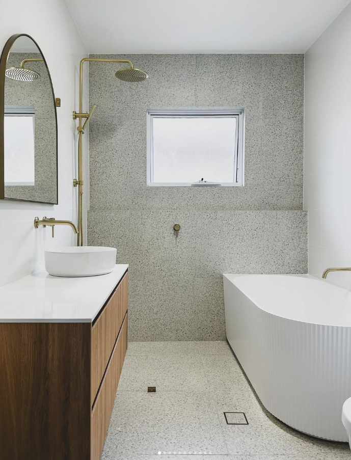 Modern bathroom renovation for a client in Brighton, Adelaide, by Richardson Plumbing and Gas