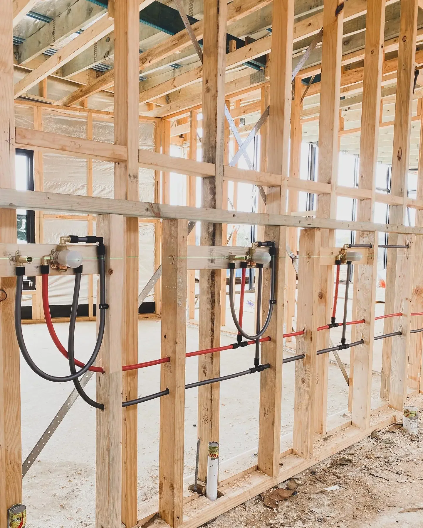 perfect leveling on site with plumbing contractor from richardson plumbing and gas in Adelaide