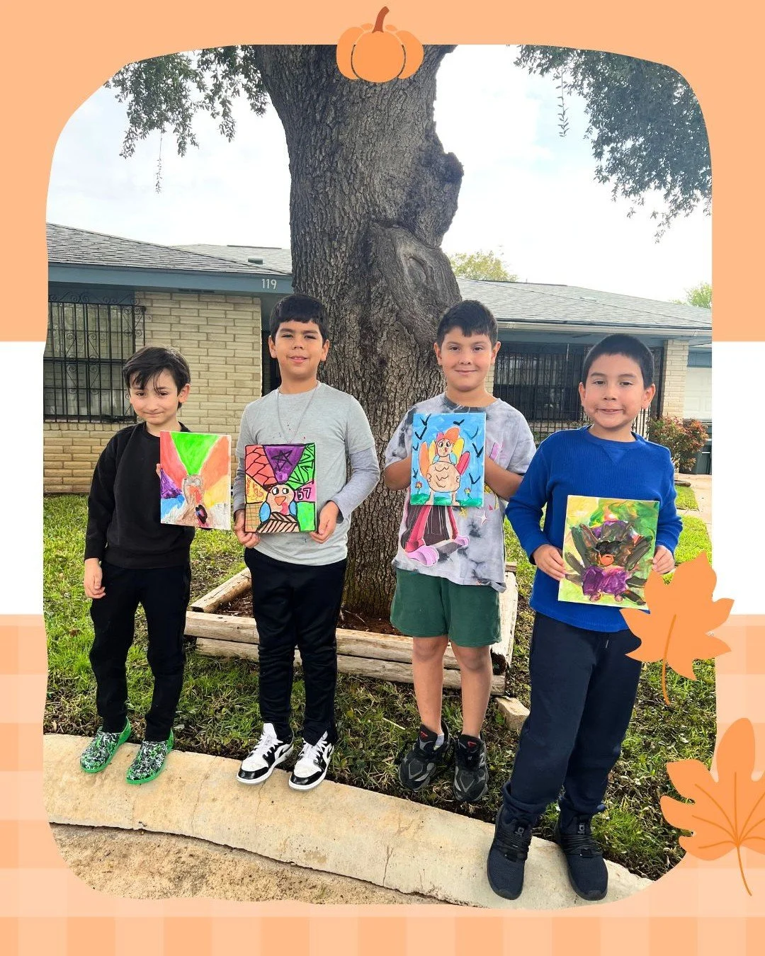 Our Thanksgiving Arty Hour in Laredo was such a special day for my heart. Seeing your kiddos create, laugh, and enjoy time together reminded me why I love doing this so much. I am truly thankful for every family who joined us and continues to support