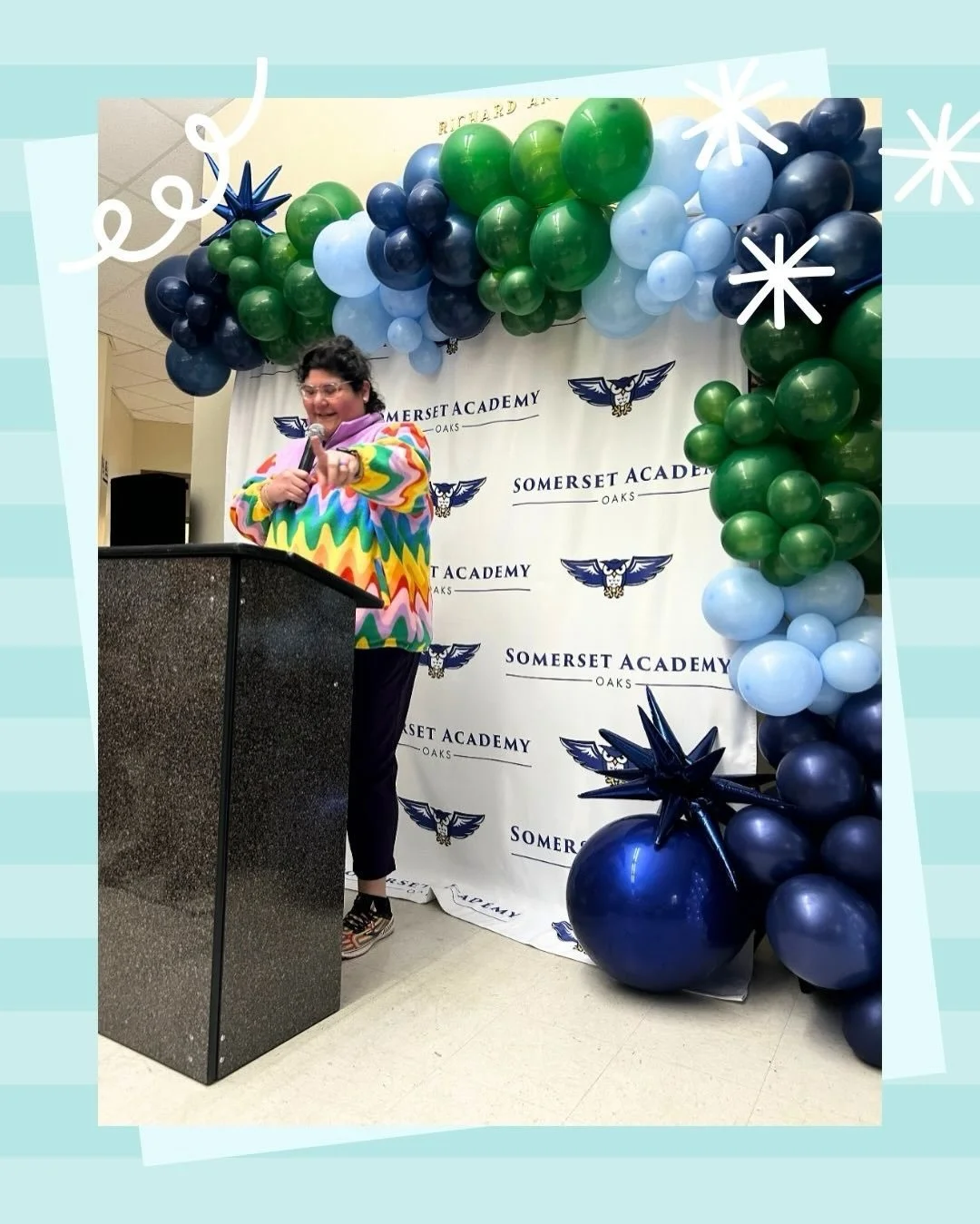 Our second beam signing ceremony was with our board members and let me just say my nerves were back for round two. Public speaking and I are not best friends but I survived.
Even though it was more formal, I still felt the support of my coworkers and