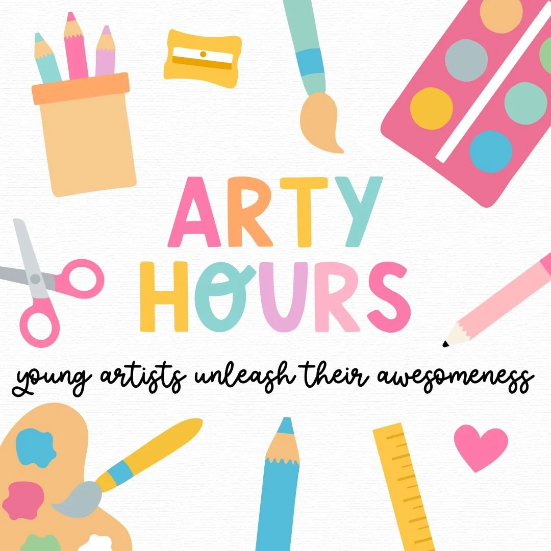 Our Arty Hours are all about creating, relaxing, and having fun together.
You can always check our calendar for upcoming events or special themed arty hours.
But here&rsquo;s the fun part. You can also plan your OWN Arty Hour.
Our Arty Hours are for 