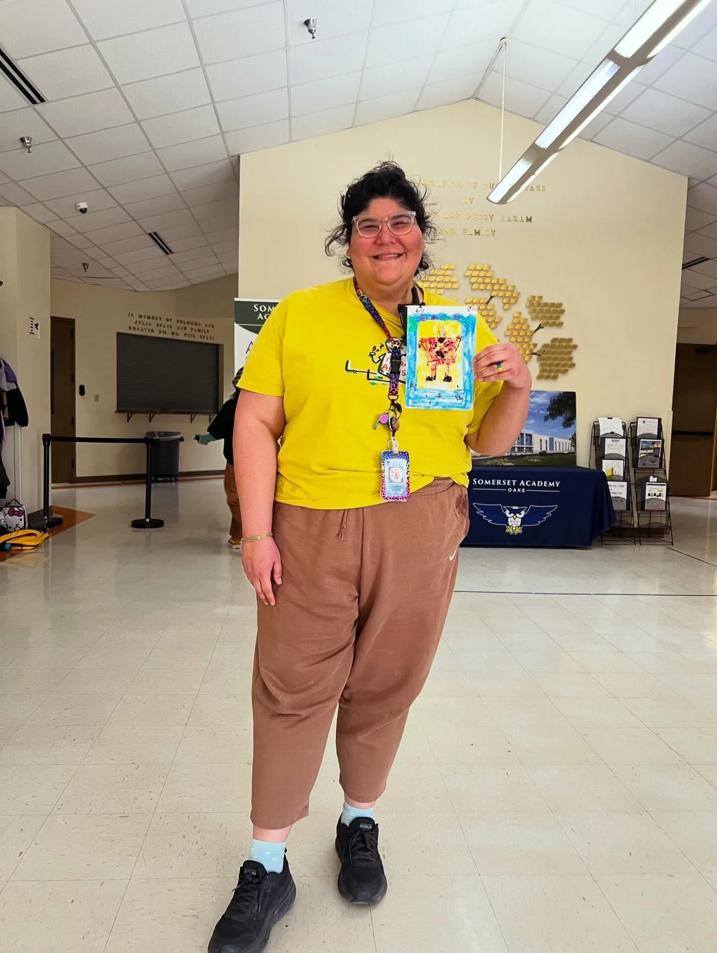 Okay but this absolutely made my day 😂
We kicked off National School Choice Week with Wear Yellow Day, and I walked in feeling very confident in my yellow art shirt. Then my students informed me that I strongly resembled SpongeBob SquarePants.
I did