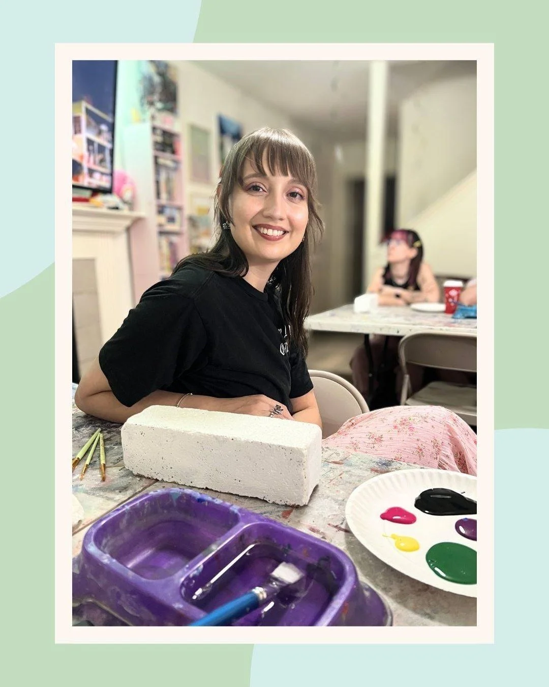 Paint, bricks, and a birthday girl. Honestly, a pretty perfect combination. 🎨🧱🌿
We had such a fun time creating one-of-a-kind garden bricks for the birthday girl, and every design had its own little personality. There was lots of creativity, laugh