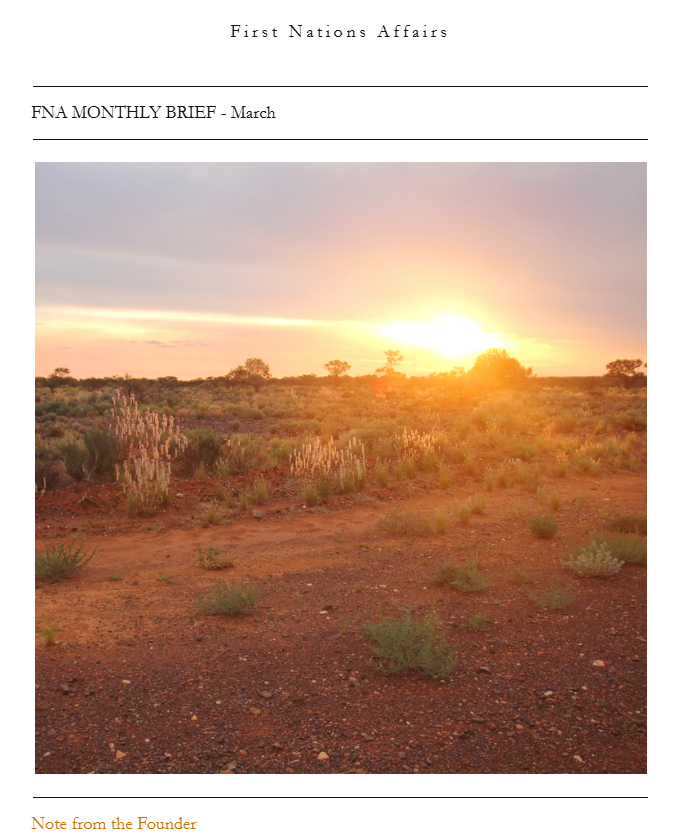 Sunset over a dry, desert landscape with sparse shrubbery and small plants.