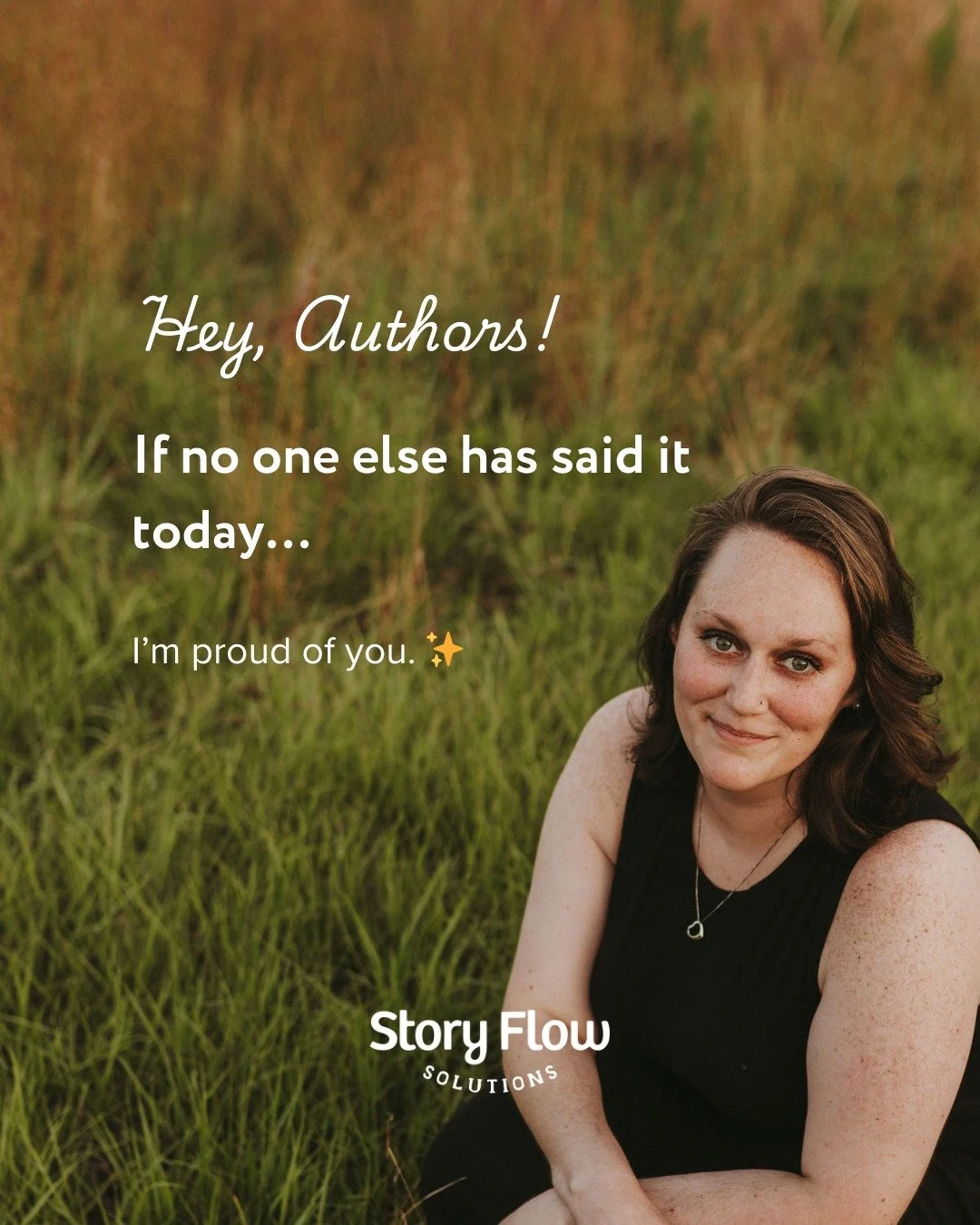On launch day for the Story Flow Collective, a past client emailed me and said, &ldquo;I&rsquo;m so proud of you.&rdquo;

And I teared up&mdash;because as simple as those words were, they hit deep.

We all need to hear them. Especially authors.

Beca