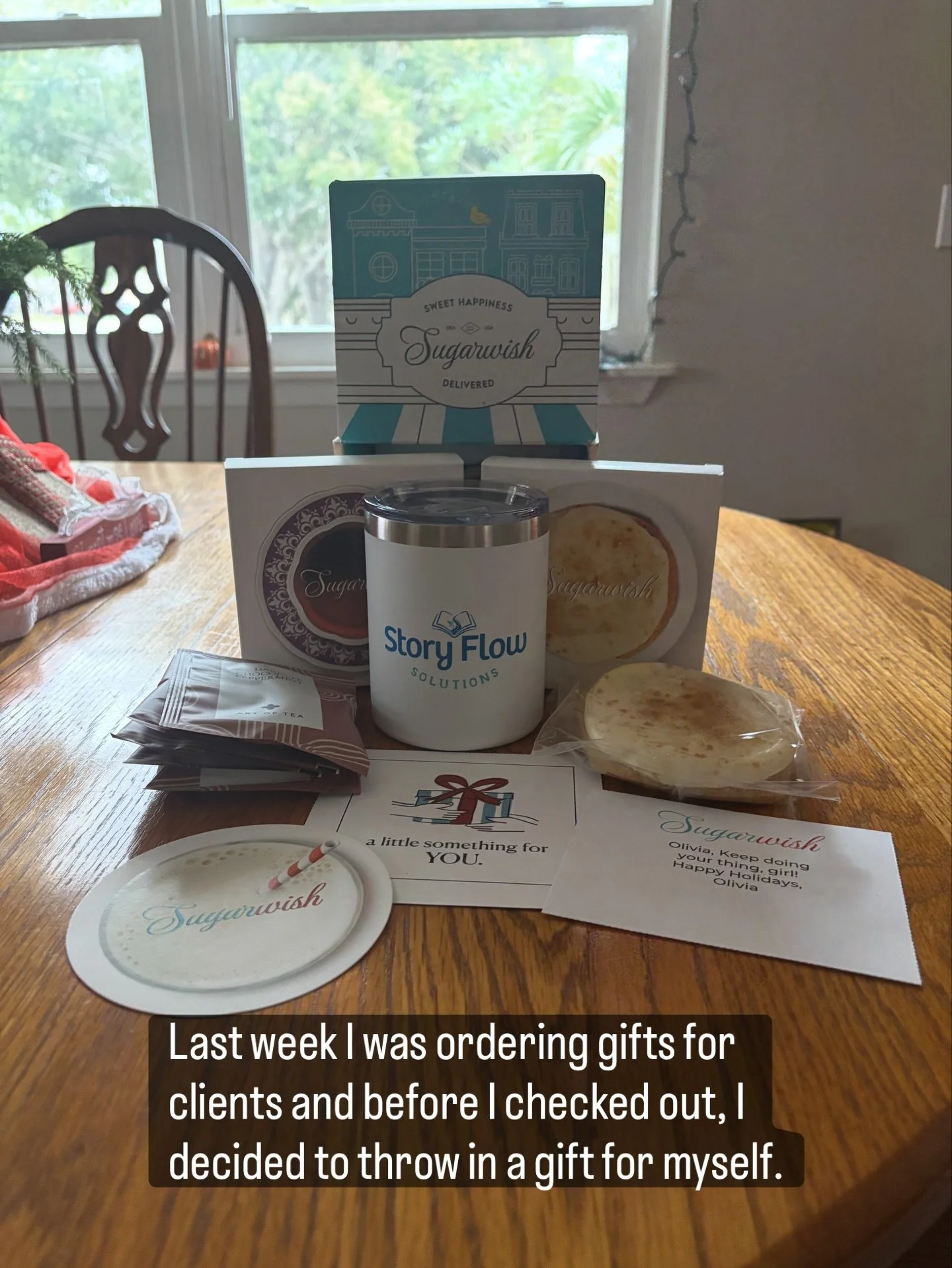 Last week I bought myself a gift &mdash; and I bought gifts for my clients too &mdash; because this year taught me something important:

We don&rsquo;t celebrate ourselves enough.
We obsess over what we didn&rsquo;t accomplish&hellip;
instead of ever