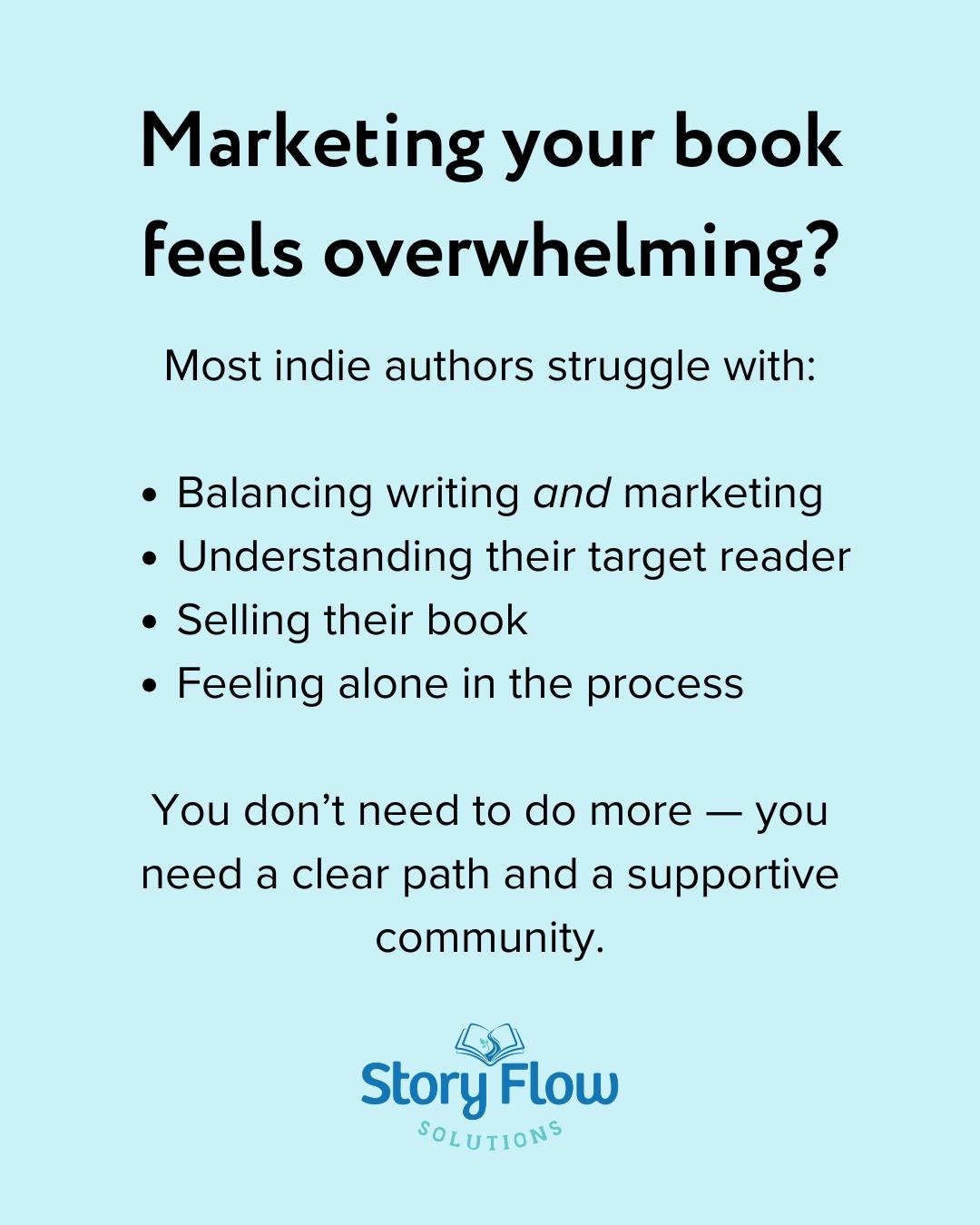 Marketing your book isn&rsquo;t supposed to feel like a constant uphill battle &mdash; but for a lot of indie authors, it does.

You&rsquo;re trying to write and market.
You&rsquo;re Googling everything.
You&rsquo;re piecing together advice that does