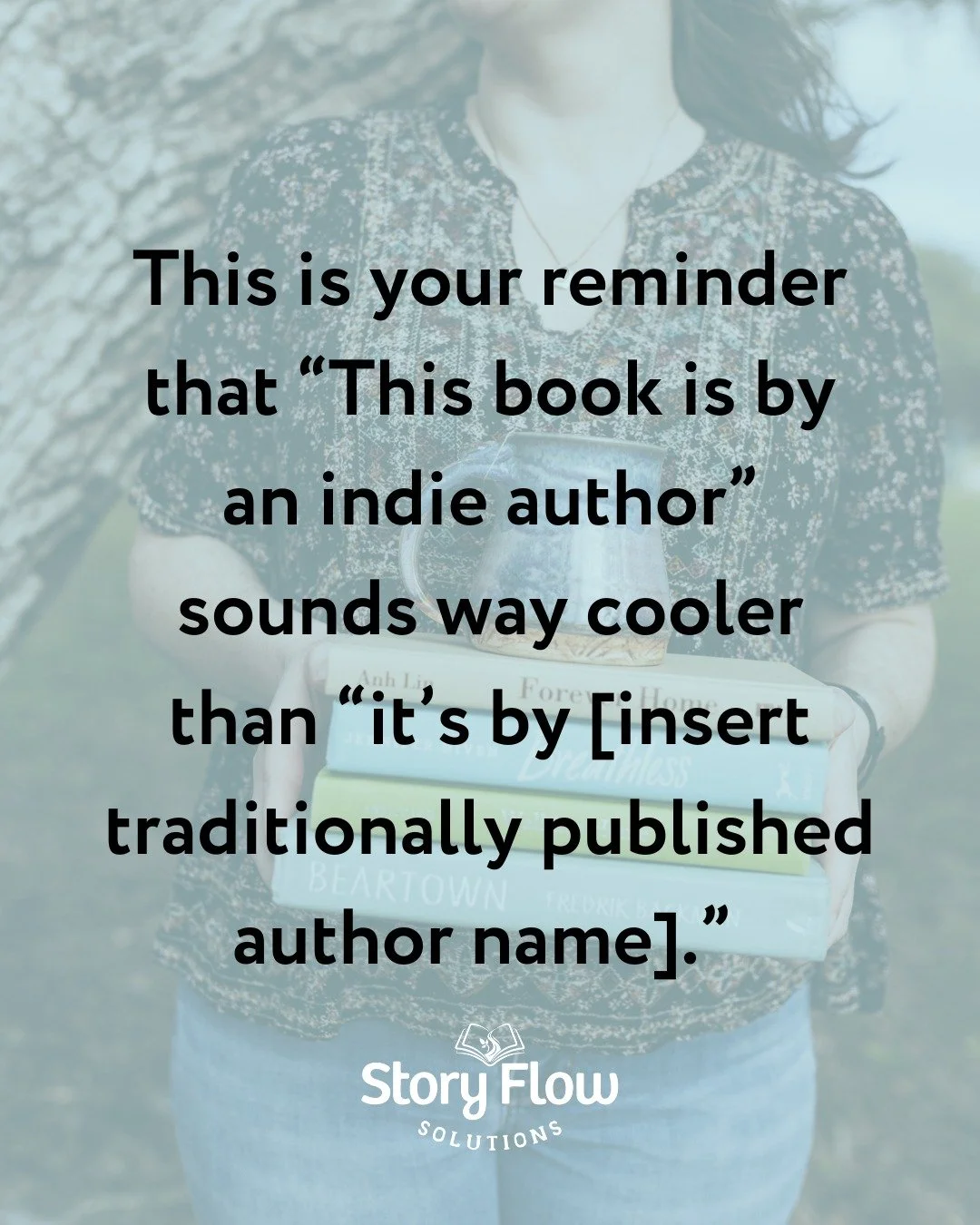 Indie author, this is your reminder:

&ldquo;This book is by an indie author&rdquo;
is not an apology.
It&rsquo;s not a qualifier.
And it&rsquo;s definitely not something to downplay.

It means you took the risk.
You backed your story.
You learned th