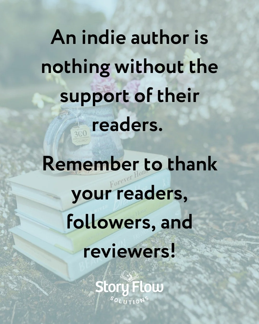 An indie author's career doesn&rsquo;t exist in a vacuum.

Readers who buy your books, leave reviews, recommend your stories, and talk about your work are actively helping you grow &mdash; whether they realize it or not.

And here&rsquo;s something I