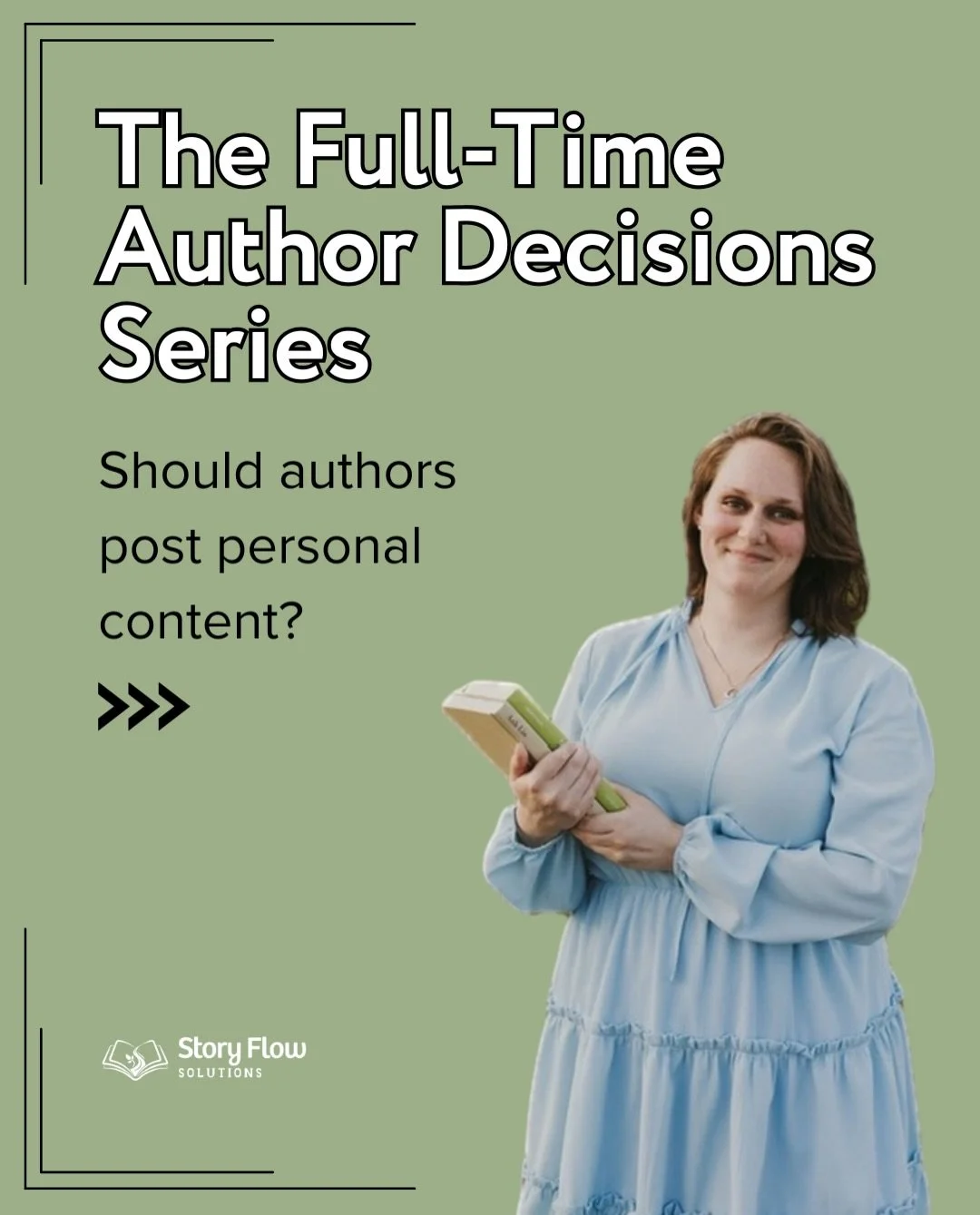 One of the questions I get asked most often is:

&ldquo;Should I share personal content as an author?&rdquo;

My answer is almost always...

Yes.

But only to the level that feels comfortable for you.

Because here&rsquo;s the thing:

Readers don&rsq