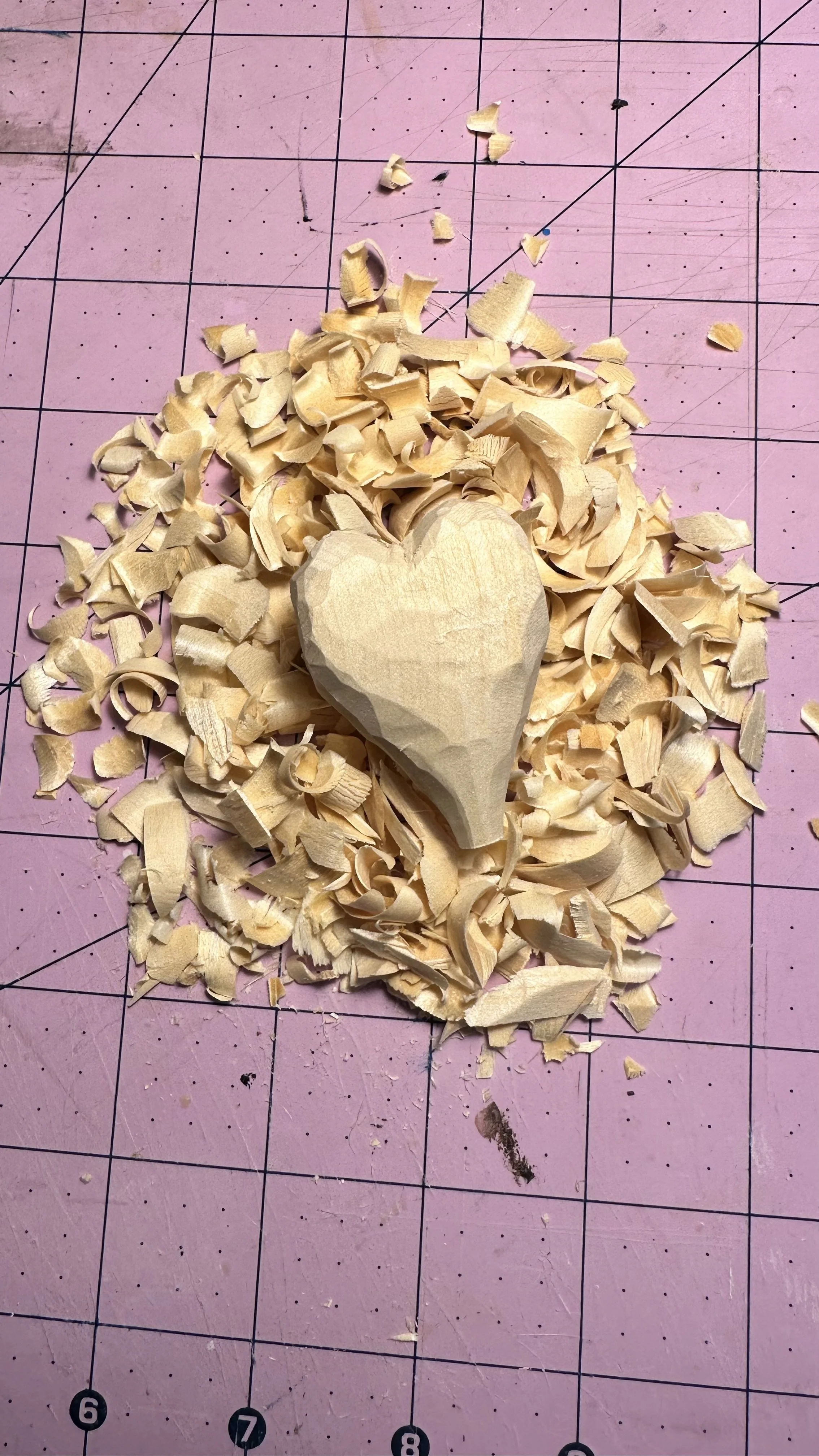 Flaming Heart - in progress