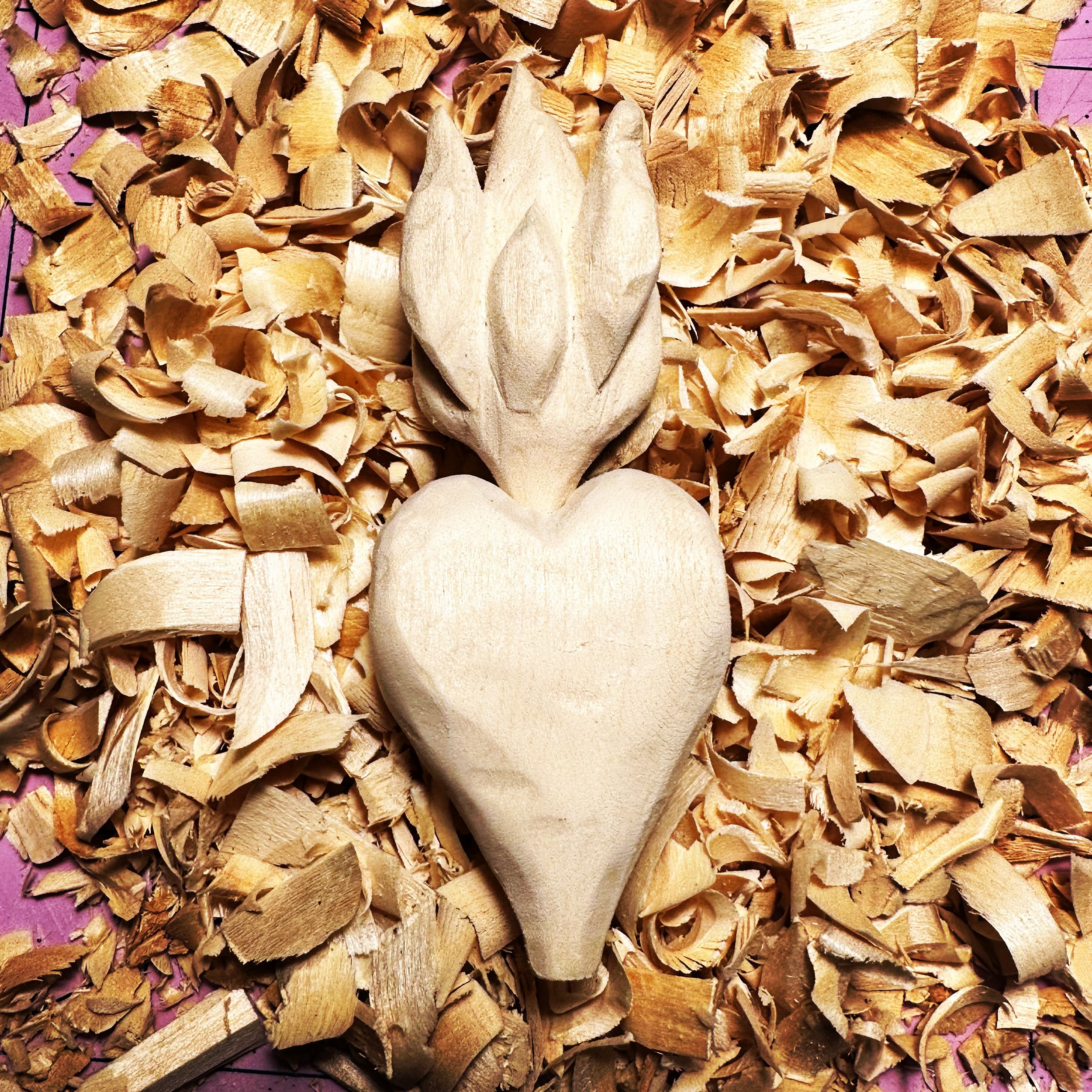 Flaming Heart - in progress