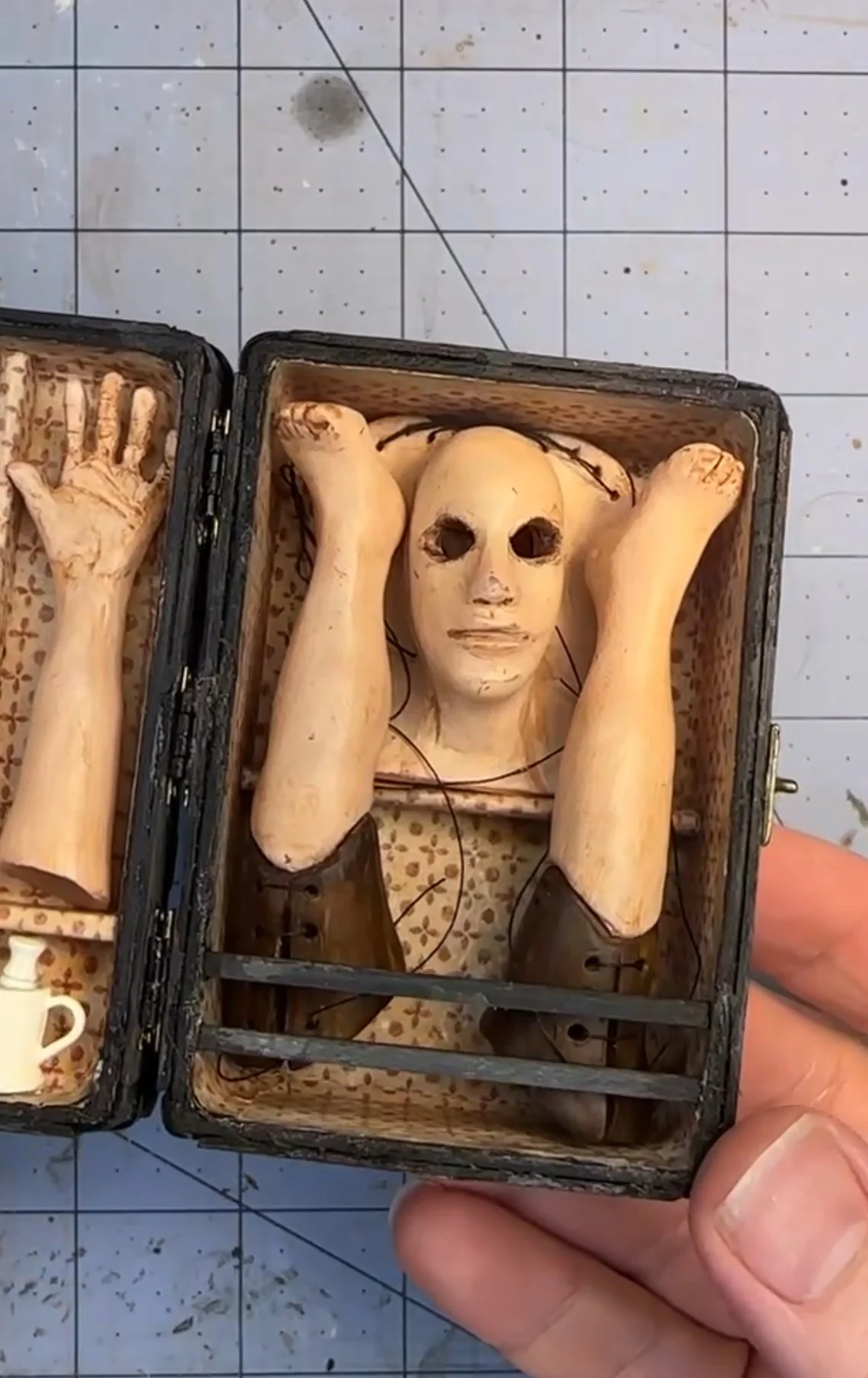 ...and of course prosthetic human legs and face