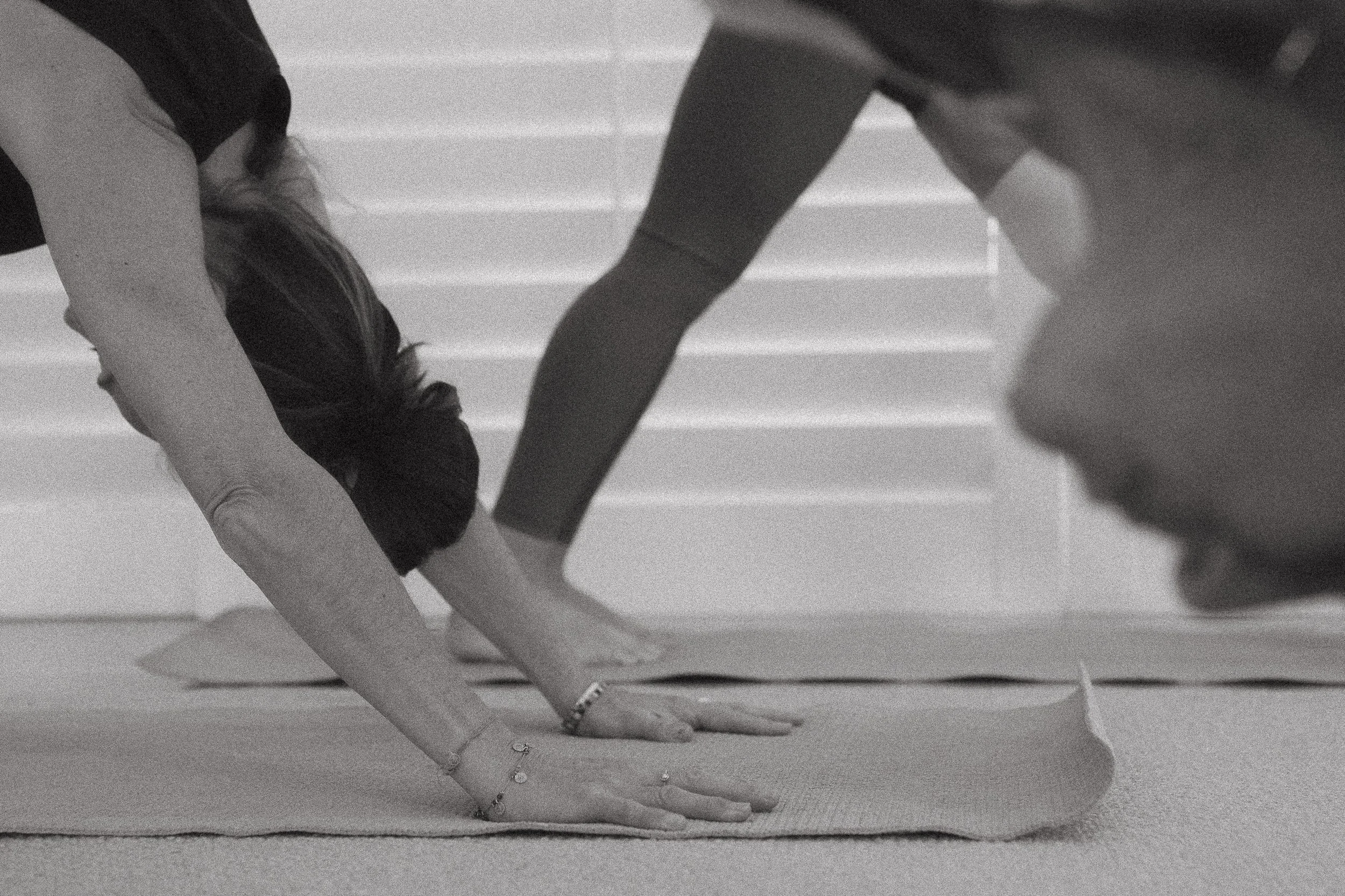 Intro offer — practising at Alma Yoga