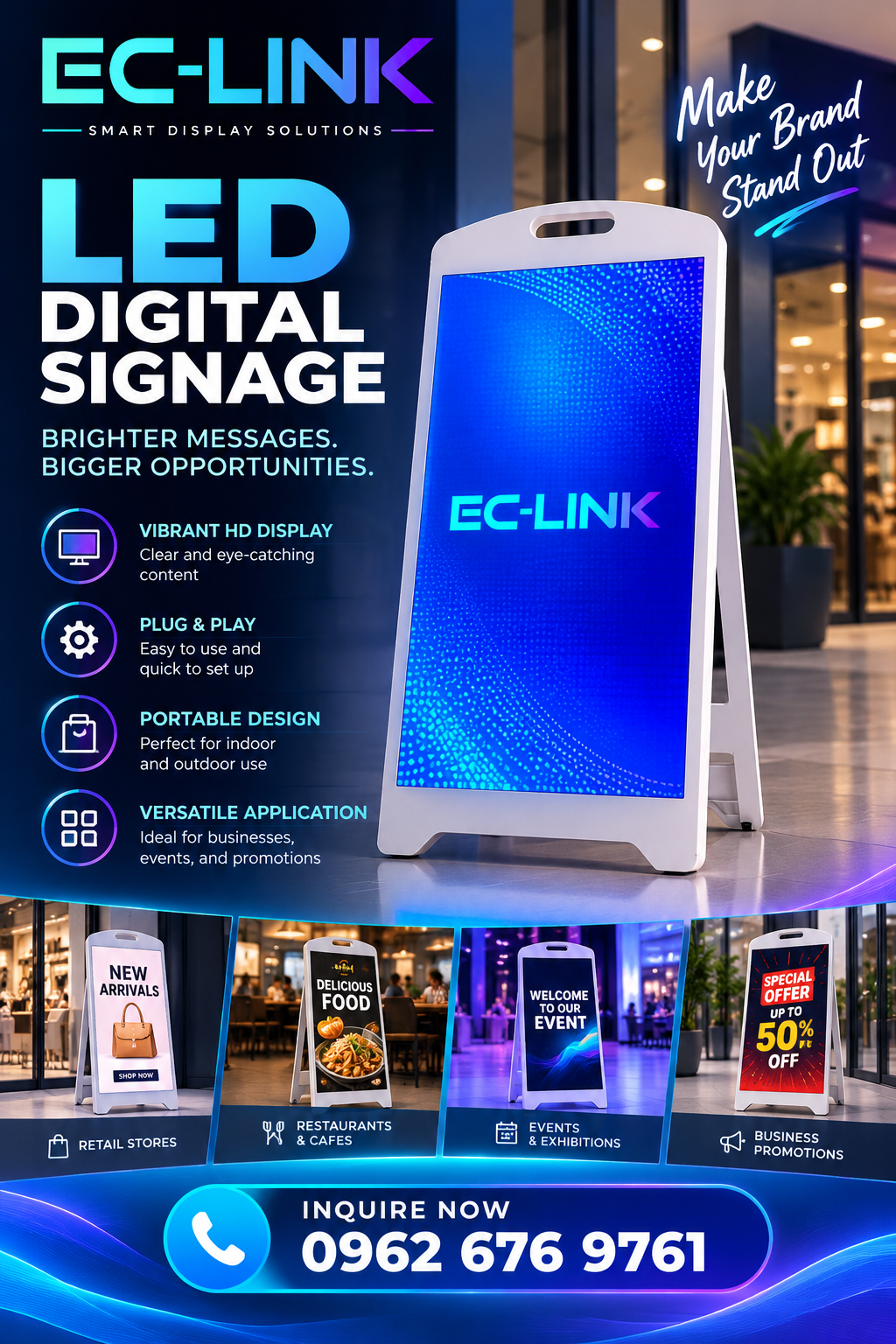 LED DIGITAL SIGNAGE