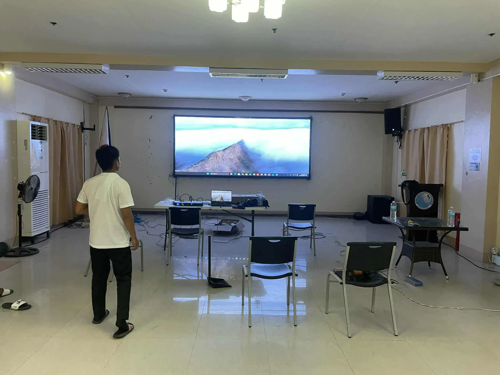 General Santos City DepEd 
National Educators Academy of the Philippines
P2.6 Indoor Magnetic * 1.5m x 3.5m