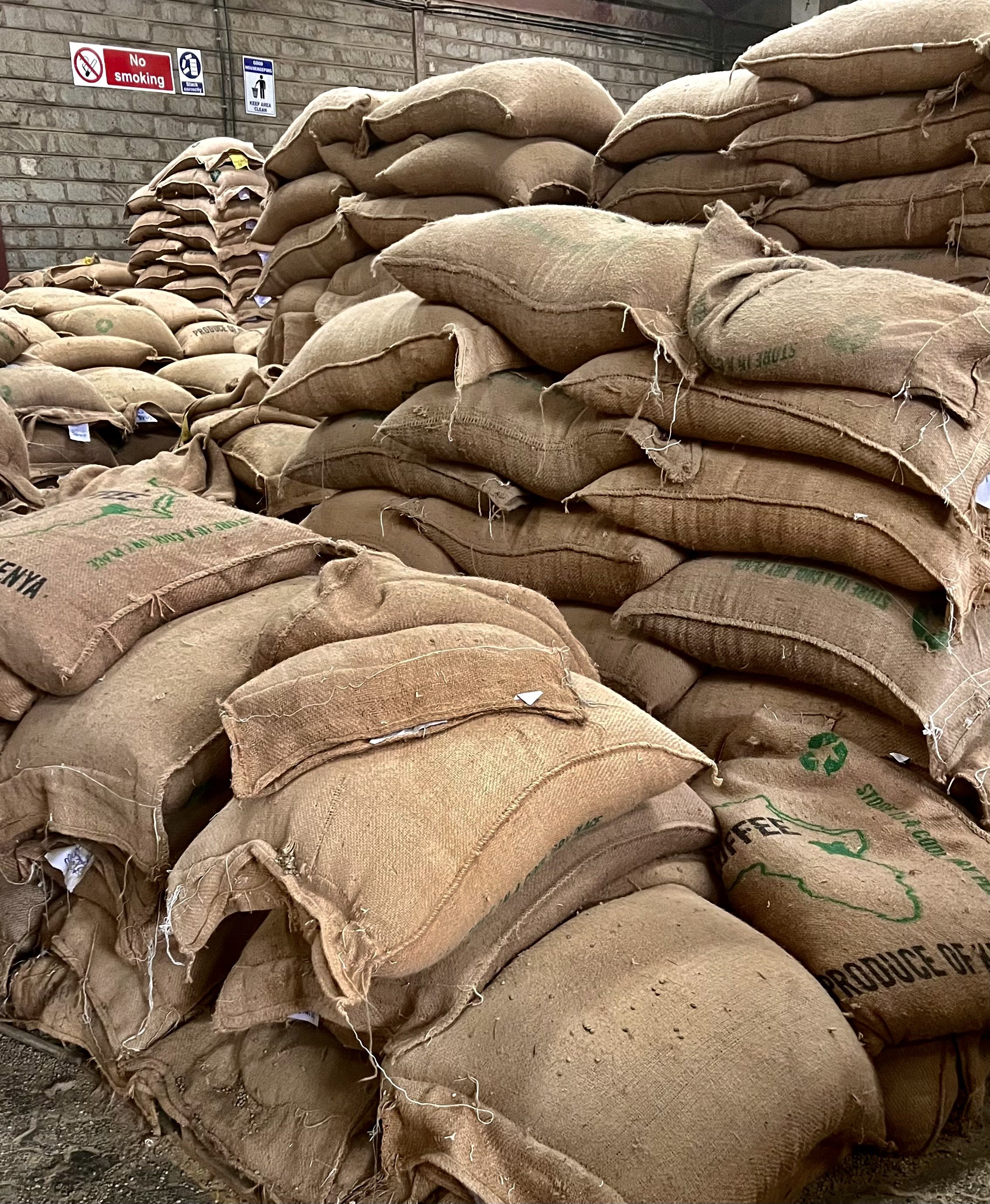 Green Coffee Beans ready for shipment