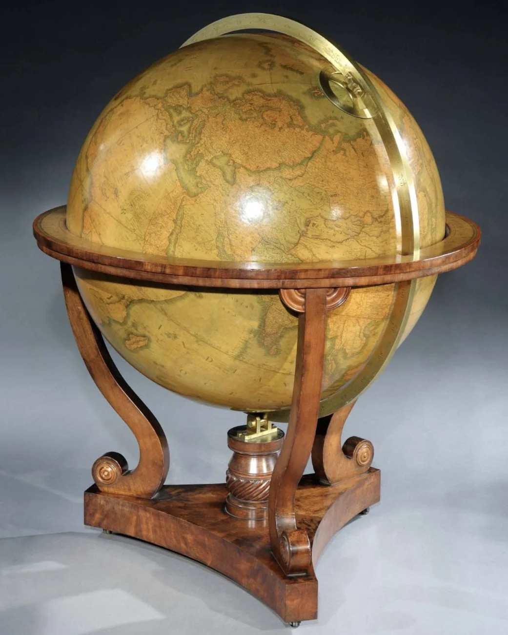 Antique 36 inch terrestrial library globe by Cary of London, 1840 — Daniels Antiques