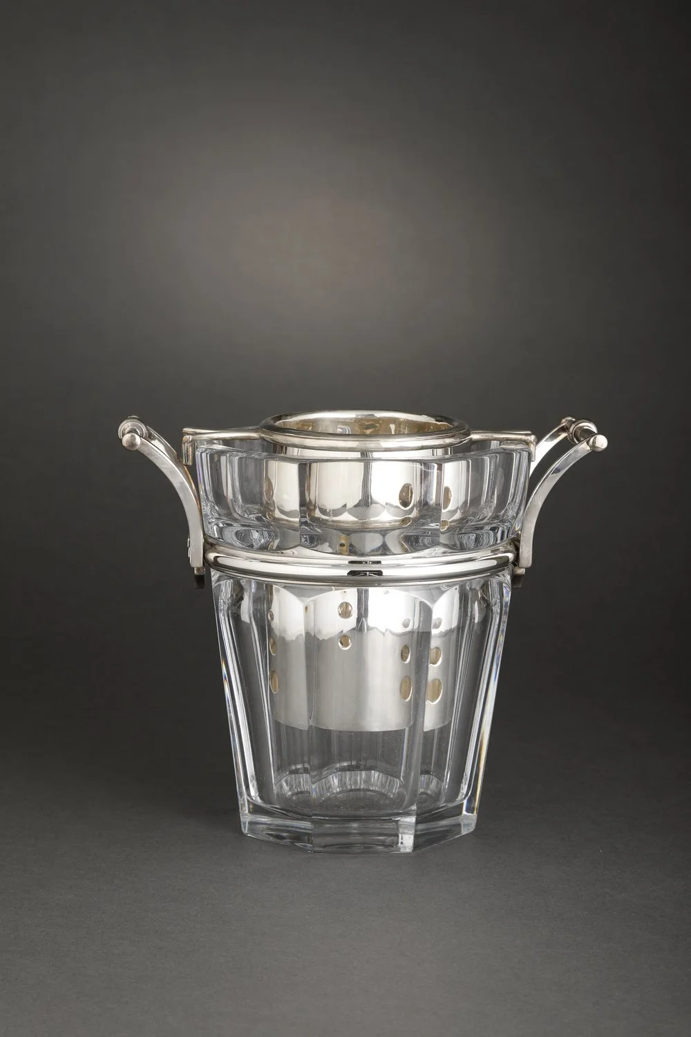 Baccarat Crystal Cut Glass Wine Cooler — Daniels Antiques