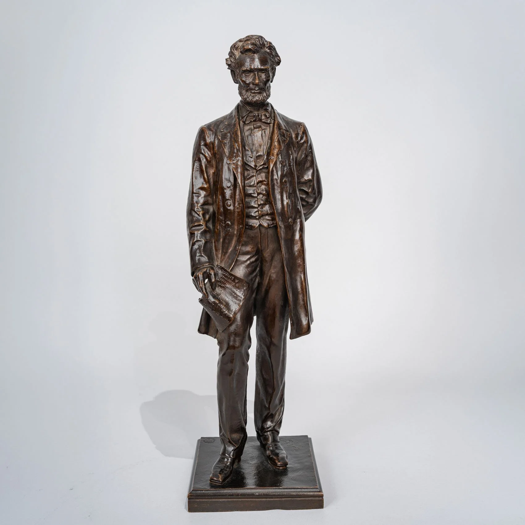 George Edwin Bissell, The Emancipator, a Bronze Figure of Abraham Lincoln, Cast by E. Gruet Jeune, Paris, 1893