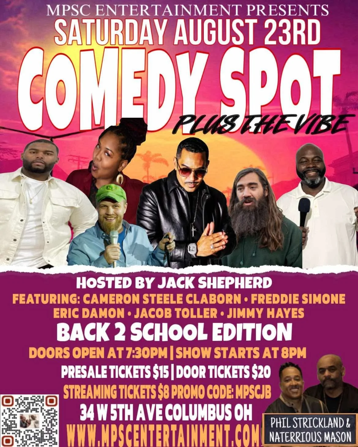 Art of Republic’s "Back-to-School Sales & Midlife Crises" Comedy Show