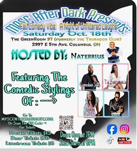 MPSC After Dark’s: Fall Comedy Vibe : A Night of Unfiltered Laughs