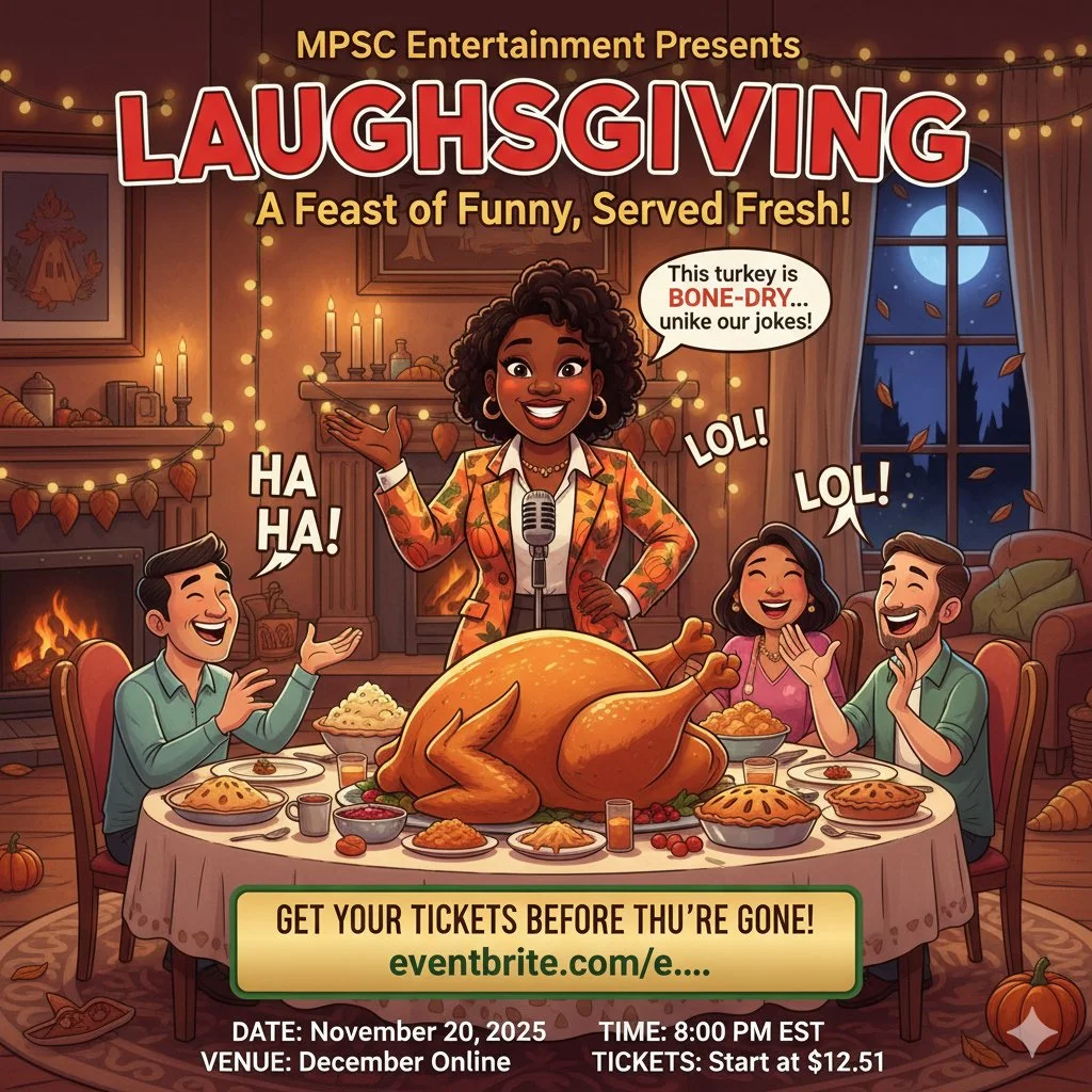 MPSC Entertainment’s “Laughsgiving” – A feast of funny, served fresh