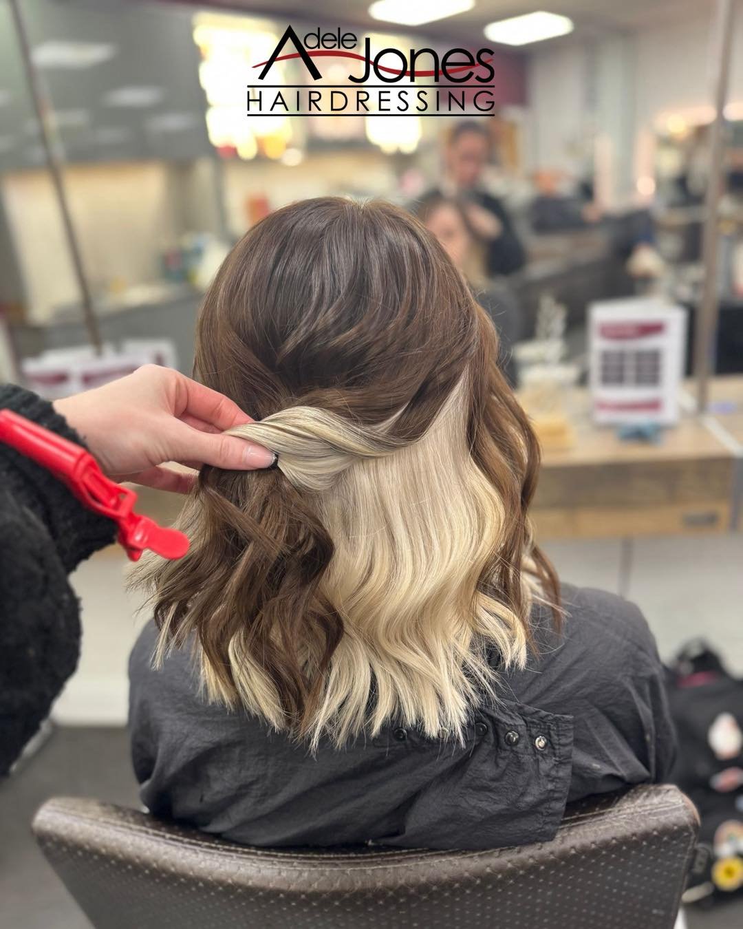 http://goo.gl/C6wQSO
Blonde Peekaboo created by our Salon Director Liv.
-
-
#hair #adelejoneshairdressing #barnsley #barnsleyhairdresser #ghd #schwarzkopf #schwarzkopfprofessional #chromaidschwarzkopf #toner #foils