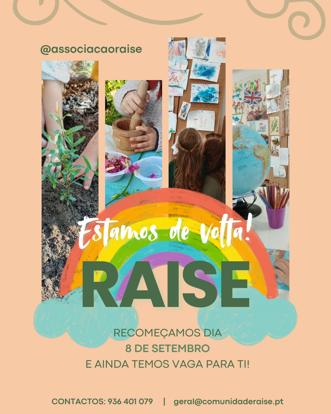 Estamos de volta! Ano letivo 2025/2026