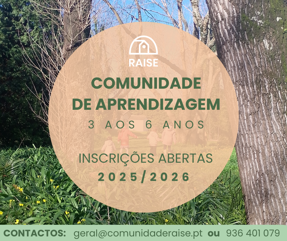 INSCRIÇÕES 2025/2026 COMUNIDADE DE APRENDIZAGEM — RAISE
