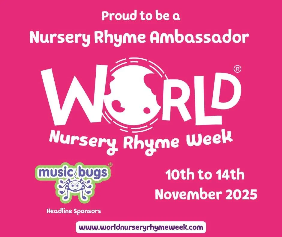 🎶✨ It&rsquo;s @worldnurseryrhymeweek next week! ✨🎶

We&rsquo;re so excited to be taking part again this year &mdash; it&rsquo;s going to be lots of fun! From singing and rhyming to creative activities, we&rsquo;ll be celebrating some of our favouri