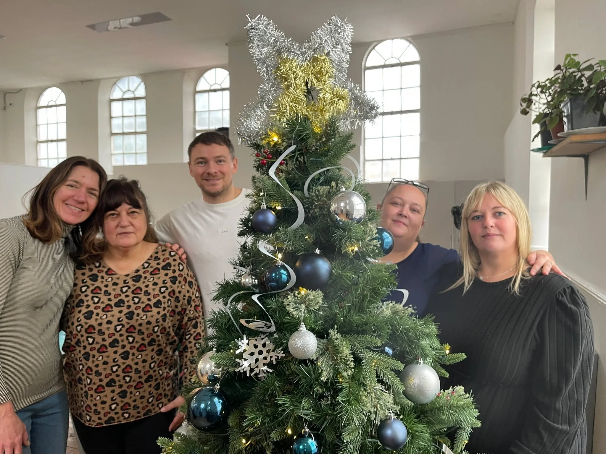 A massive shout out to the wonderful volunteers from @stowbrothers for helping set up our Santa's Grotto today.  They were absolutely fabulous &hearts; It's looking incredible! 

Tomorrow is going to be really special, @stmaryswalthamstowevents have 