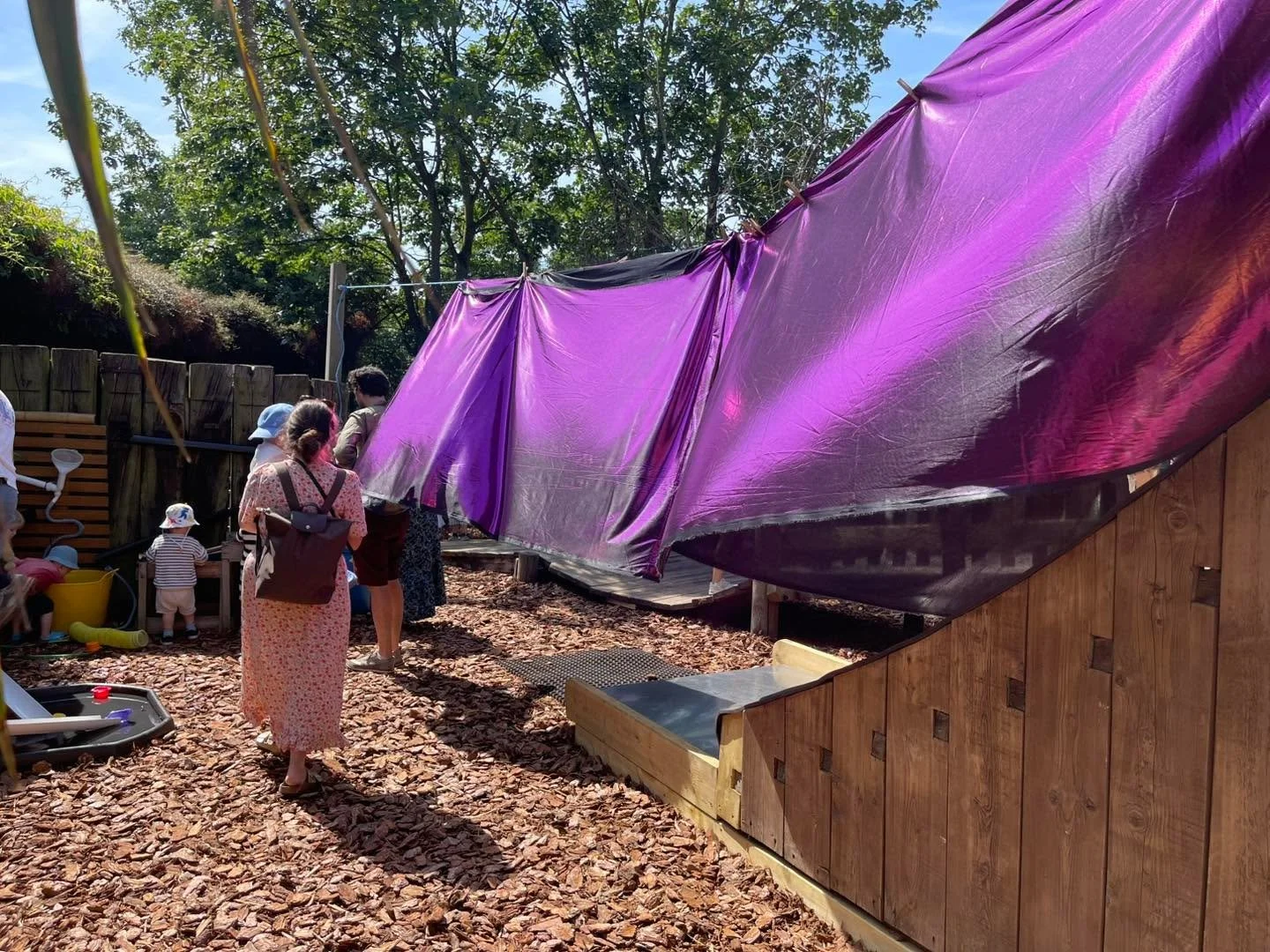 The Adventure Playground is open! Come and play with us. 

⭐️ Session days/times:

Monday 10 - 11.30am
Tuesday 2.30 - 4pm
Saturday 10 - 11.30am 

⭐️ Cost:

&pound;8 for the first child, &pound;4 for additional children. 
For low income families &poun