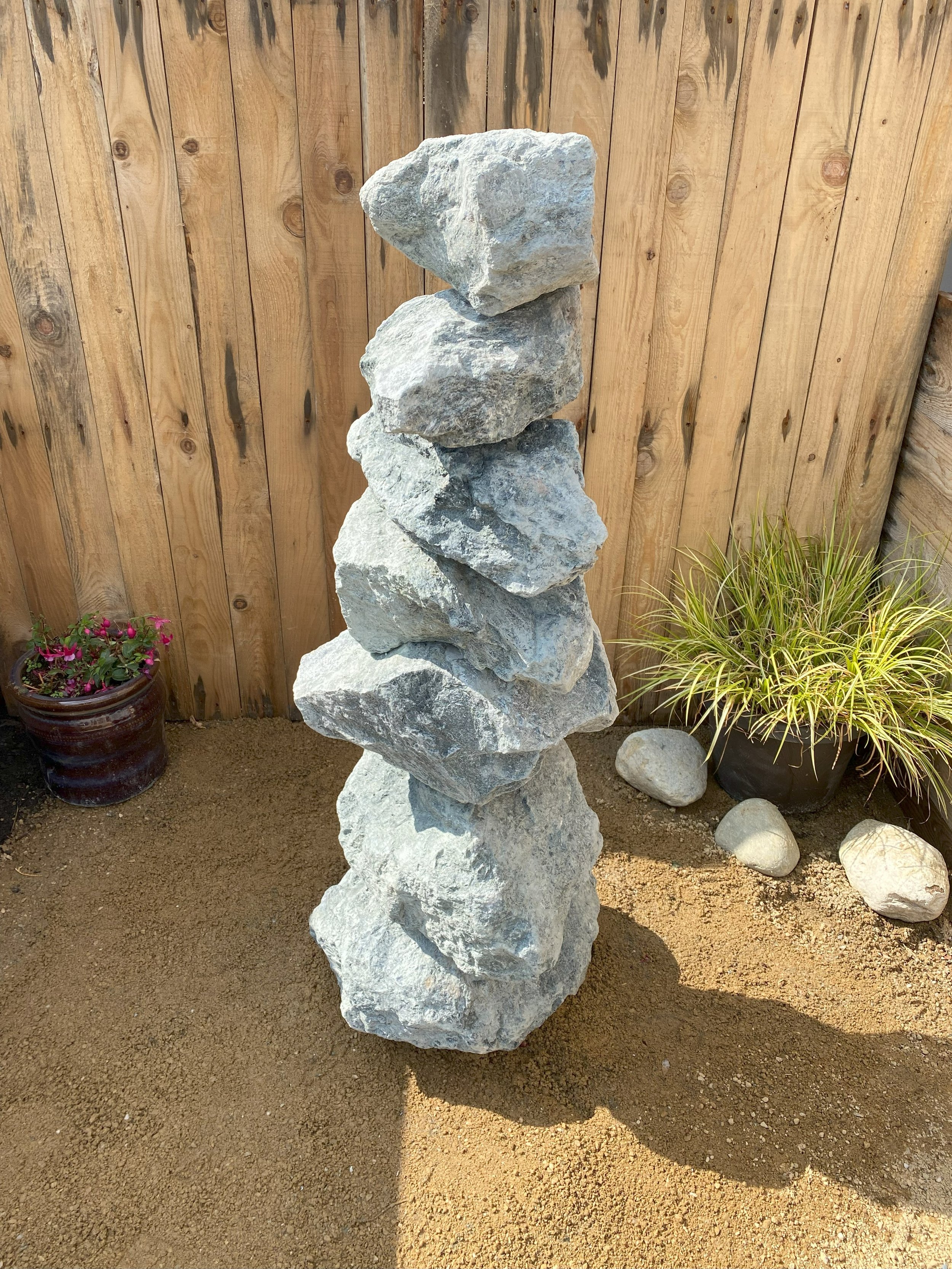 Large Green Granite Stack (1000mm)